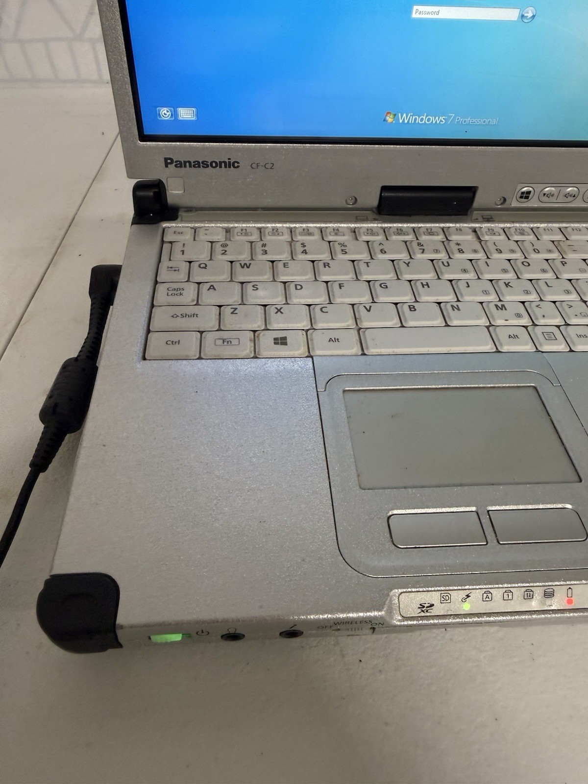 Panasonic Toughbook CF-C2 12.5” Touch Laptop i5 Windows 7 Pro No Password