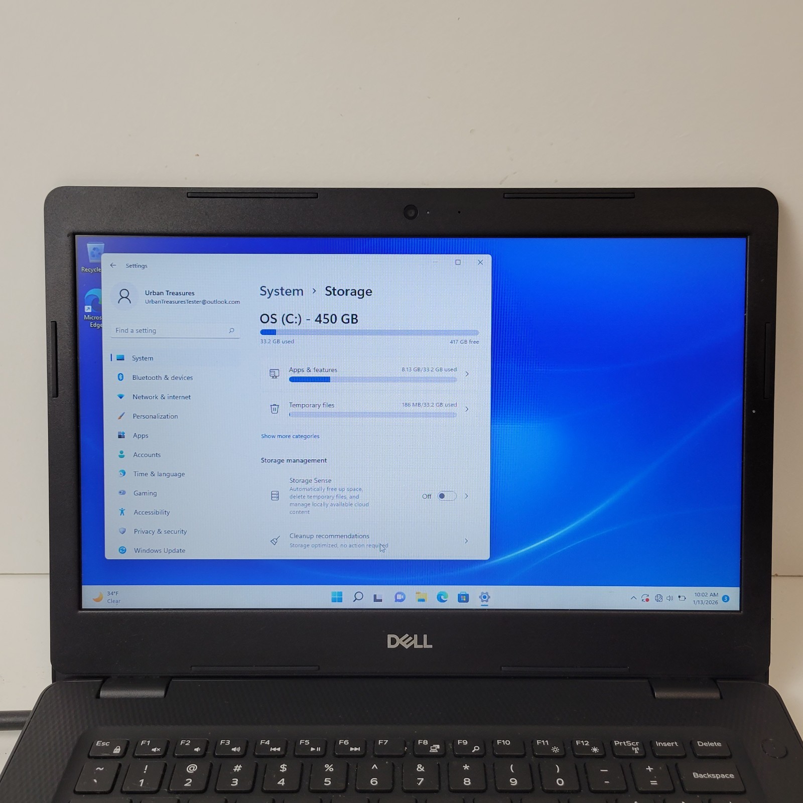 DELL INSPIRON 14 3000 Series (Model 3482) 450GB 4GB RAM – Battery Doesn’t Charge