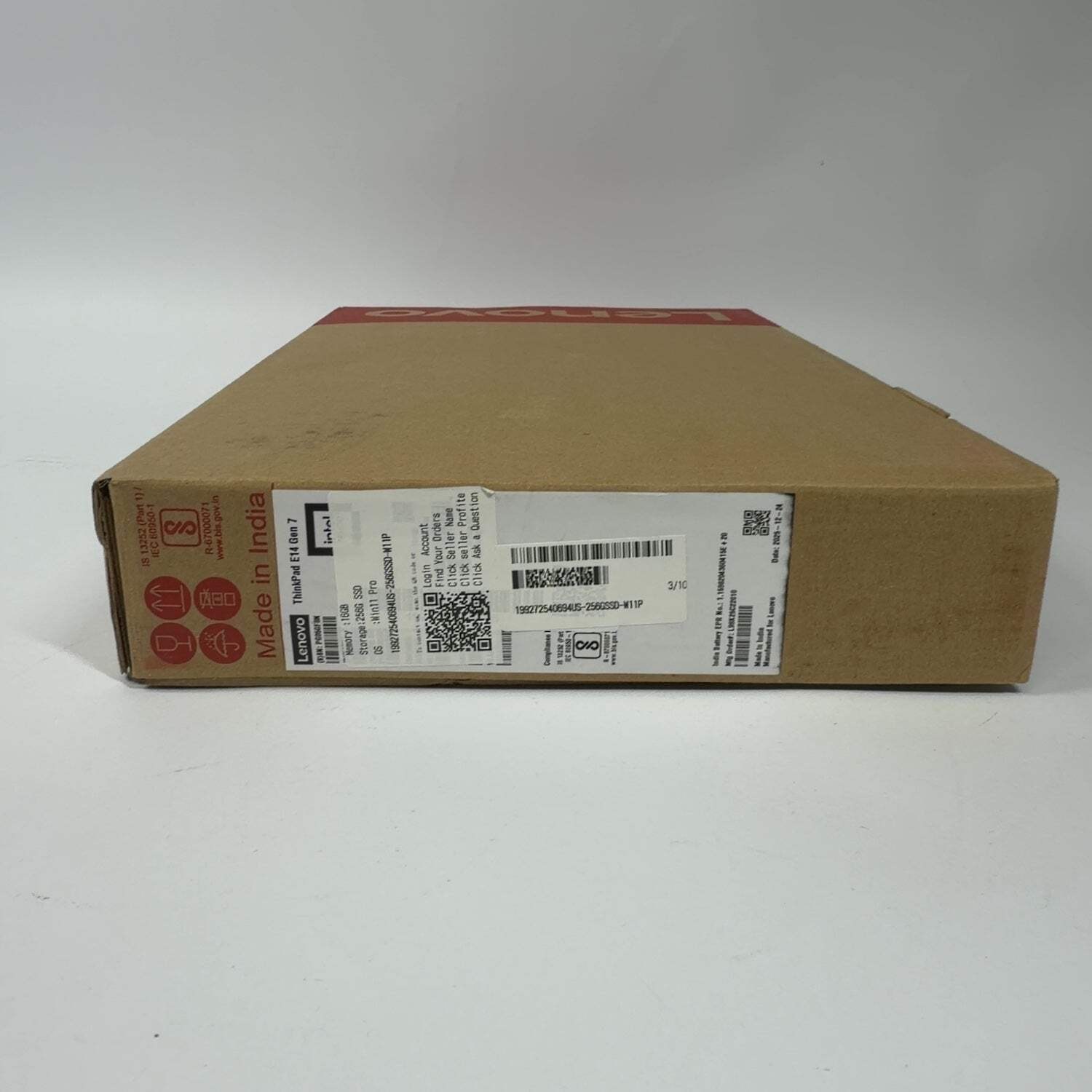 New Lenovo ThinkPad E14 Gen 7 14″ Core 5 210H 2.2GHz 16GB RAM 256GB SSD