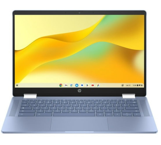 New HP Chromebook 14″ 2-in-1 FHD Touch Core N100 4GB 64GB eMMC Webcam Chrome OS