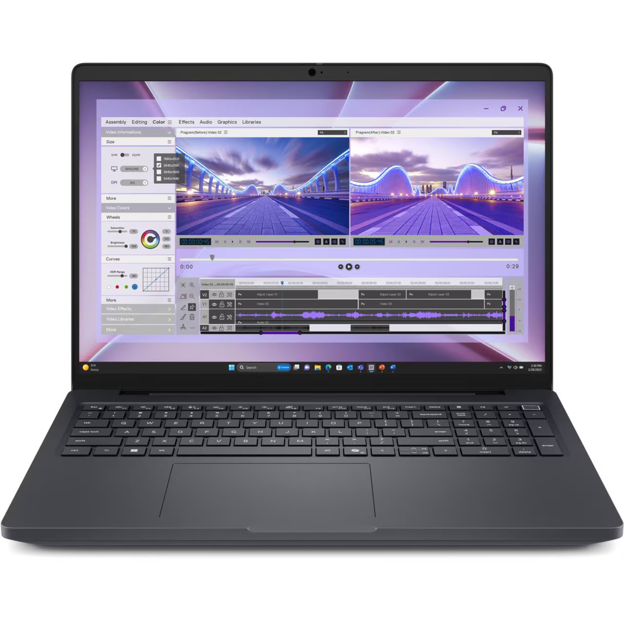 Dell Pro Max 16 Core Ultra 7 265H 32GB RAM 512GB SSD W11 Pro FHD Magnetite
