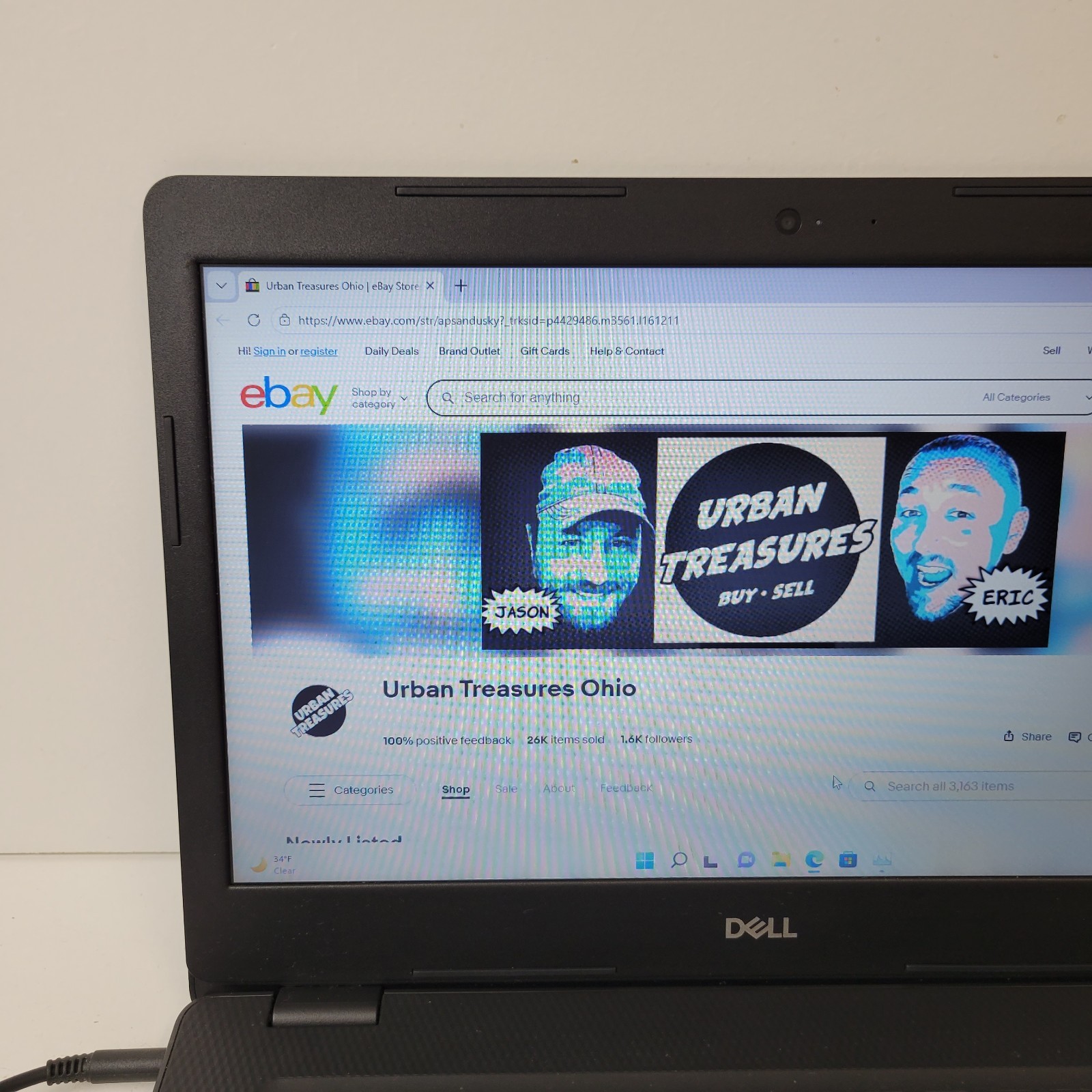 DELL INSPIRON 14 3000 Series (Model 3482) 450GB 4GB RAM – Battery Doesn’t Charge