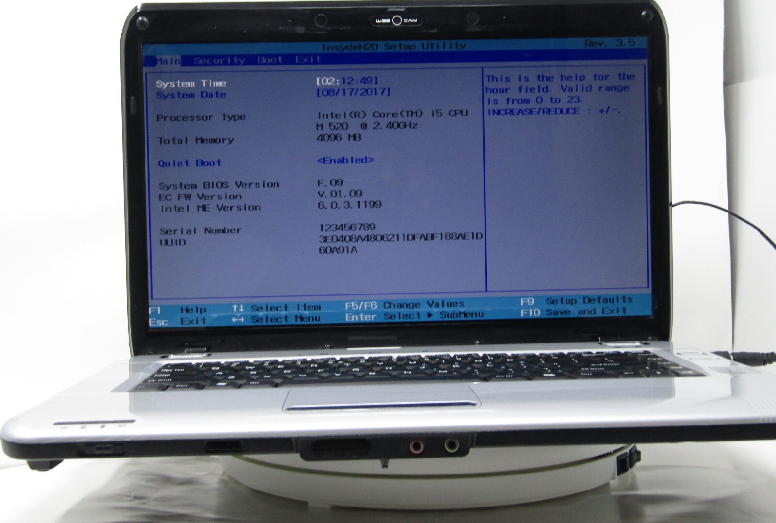 RARE iBuyPower Compal Laptop BLB2