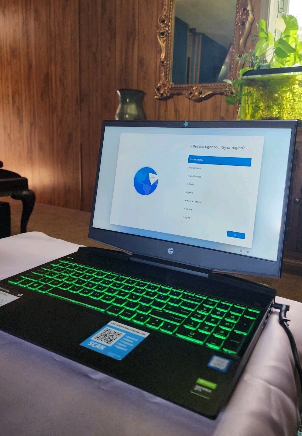 HP Pavilion Gaming 15.6″ i5-9300H 8GB 256GB SSD GTX 1050 Win 11 Black