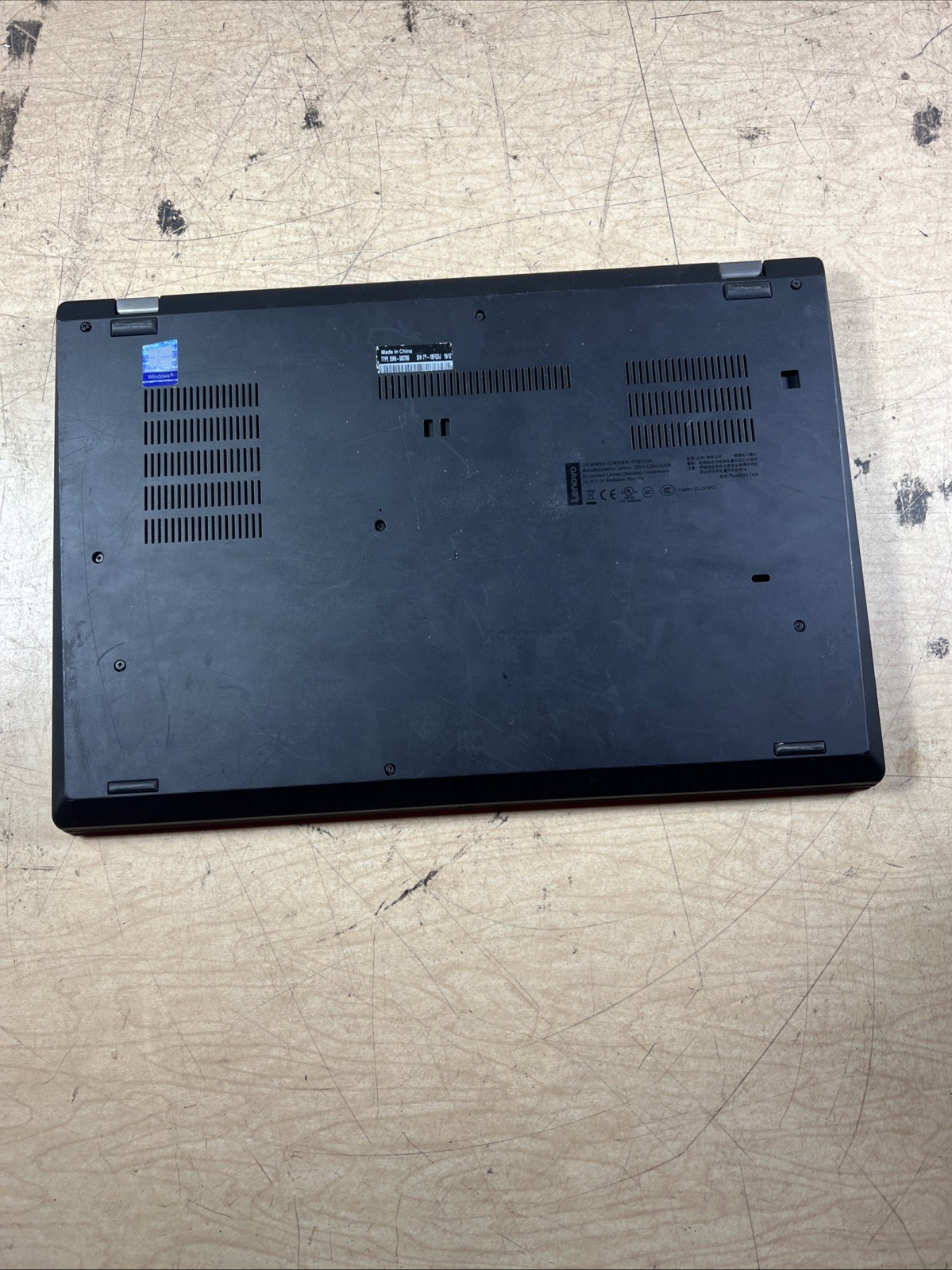THINKPAD T590 INTEL CORE I5 8TH GEN 8GB RAM **NO HD/ NO CADDIE/ NO OS/ NO CHARGE