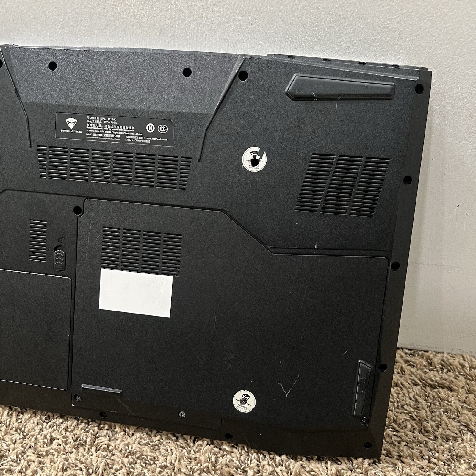 Machenike Gaming Laptop F117-F2 GeForce GTX Intel Core i7 NVIDIA -READ