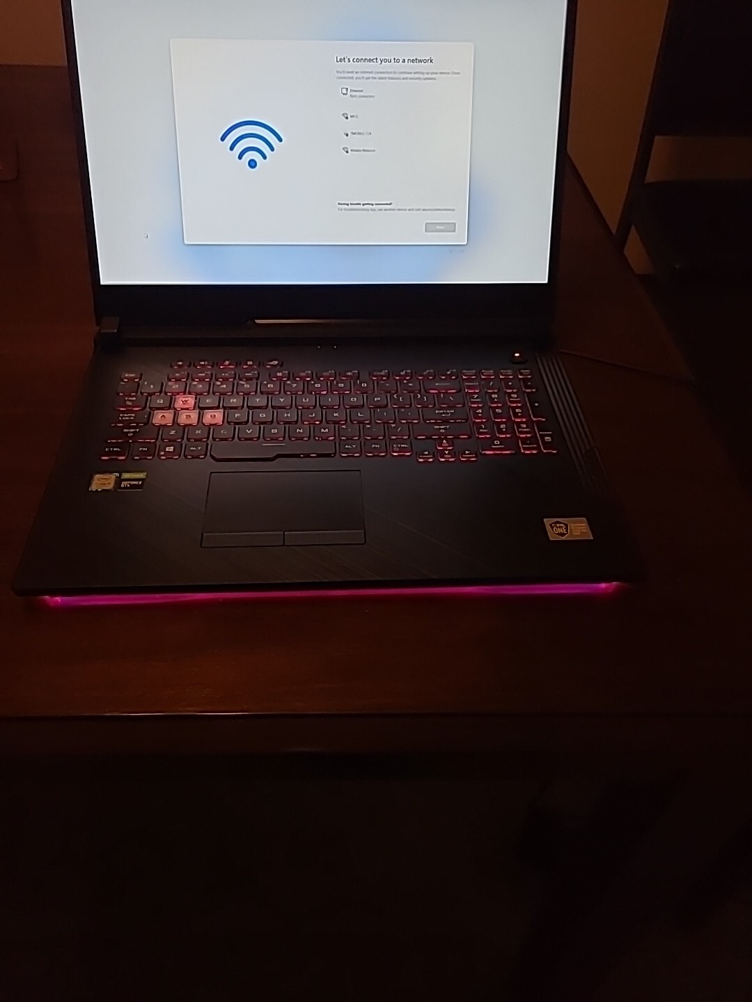 ASUS ROG Strix G G731GU 17.3″ INTEL i7-9750H NVIDIA GTX 1660 TI 2.6GHz 16GB RAM