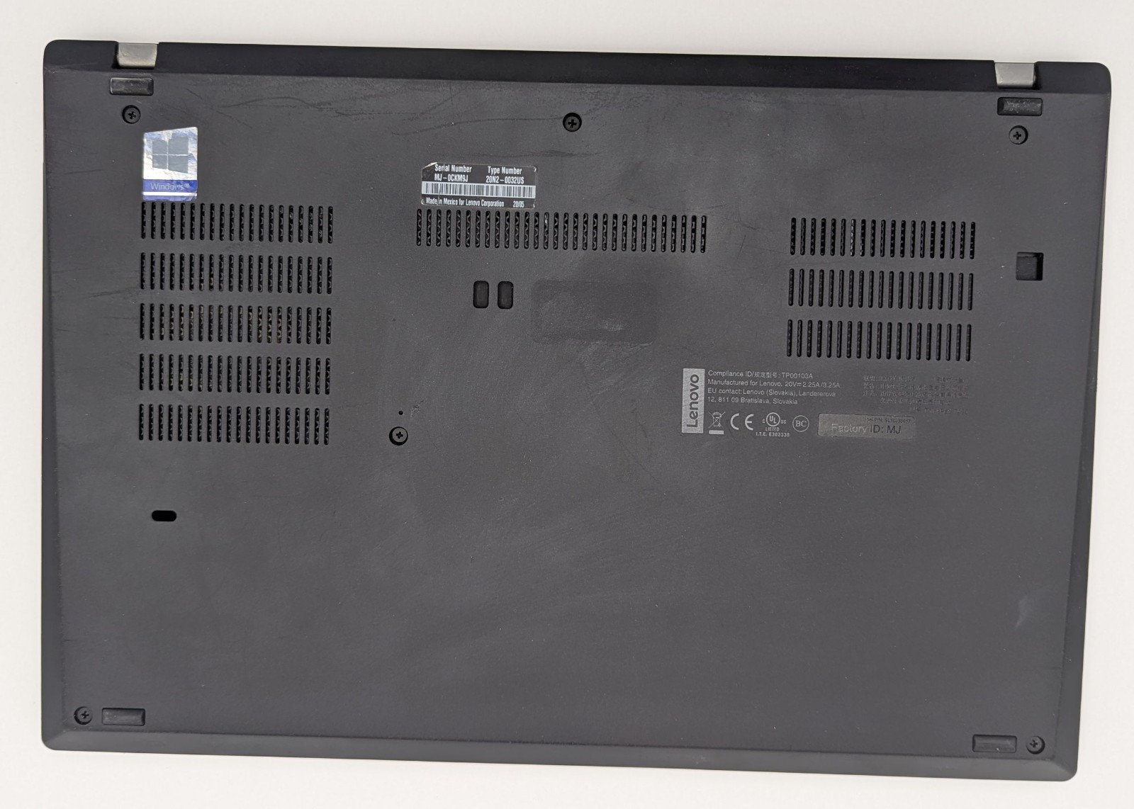 Lenovo ThinkPad T490 14″ Laptop i5-8265U 1.60GHz 8GB RAM 256GB NVMe Windows 11