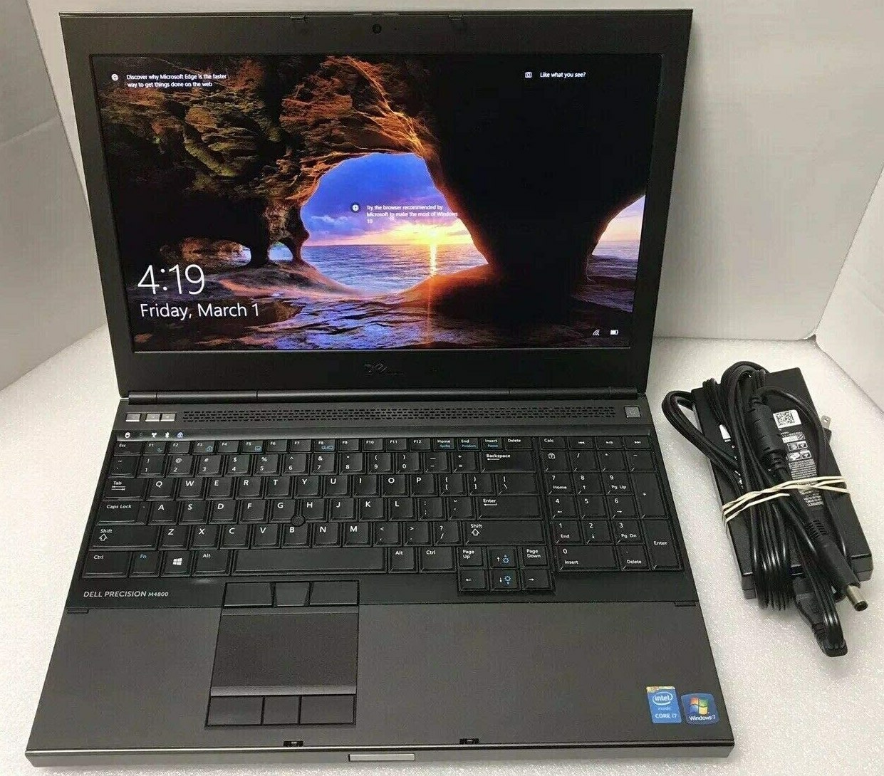 Workstation DELL M4800 i7-QUAD FAST (512GB SSD + 2TB) 32GB 15.6″ Quadro Docking