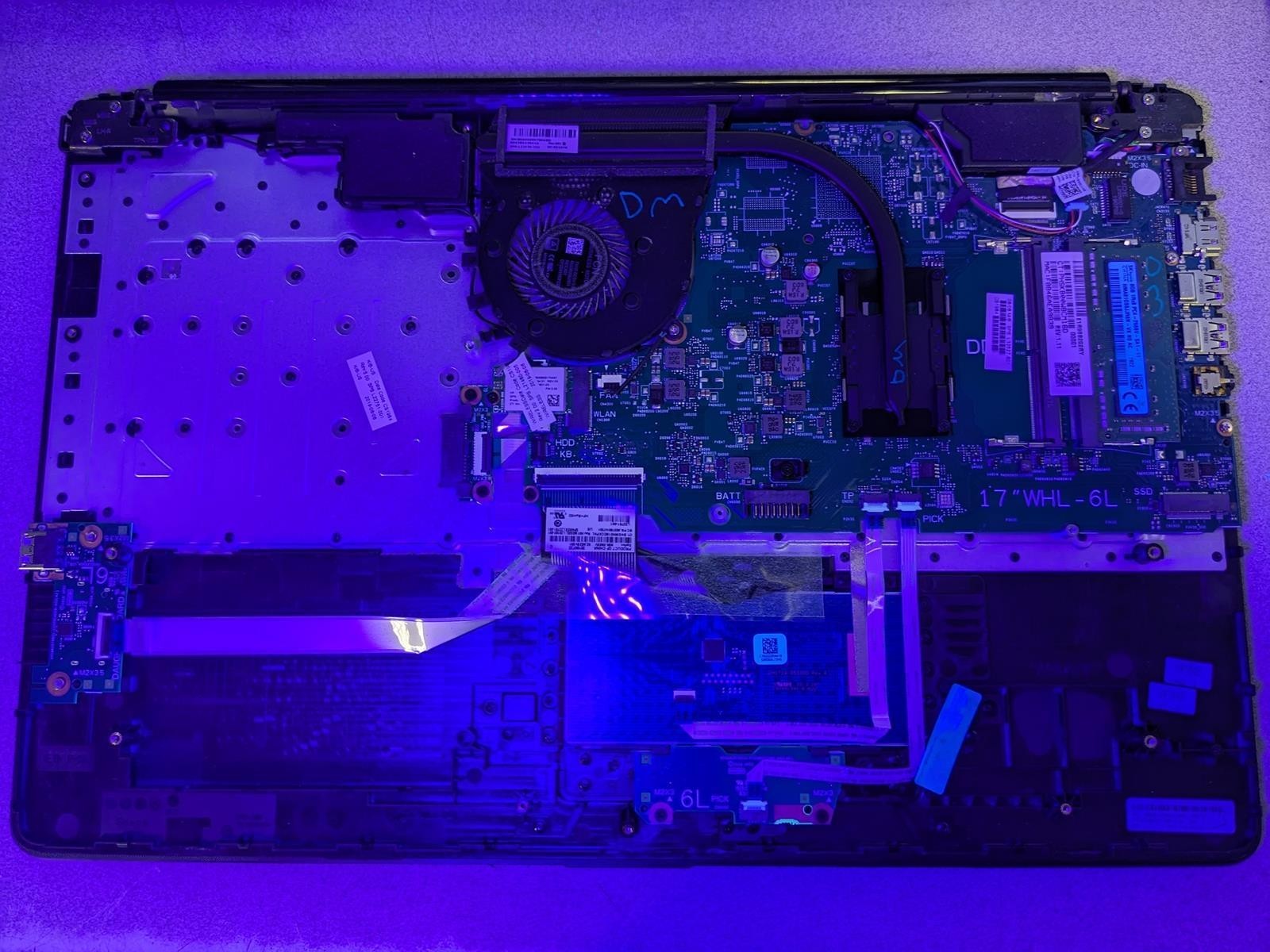 HP 17-BY1053DX i5-8265U @ 1.60GHz, 8GB RAM, NO HDD/OS – (PARTS)