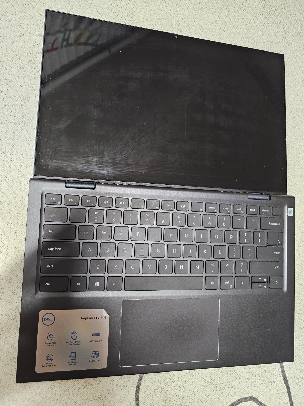 Dell 7415 14 inch TouchScreen Laptop AMD Ryzen 7 16GB RAM 512GB SSD Blue