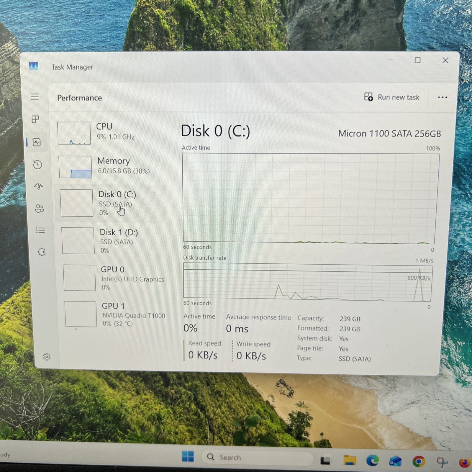 Dell Precision 5550 I7-10750H @ 2.60GHZ 512GB SSD 16GB Ram Windows 11 Pro