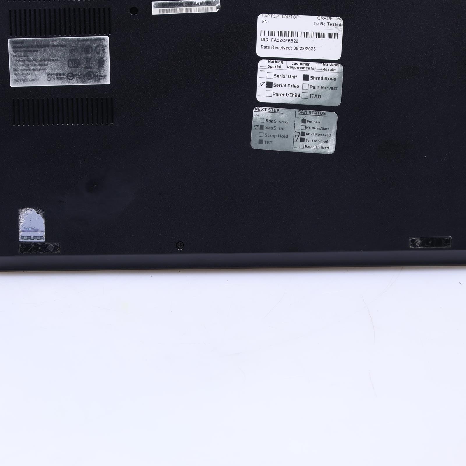 Lenovo Thinkpad E490 Intel Core i5 8th Gen 8GB RAM No Drive/OS Laptop