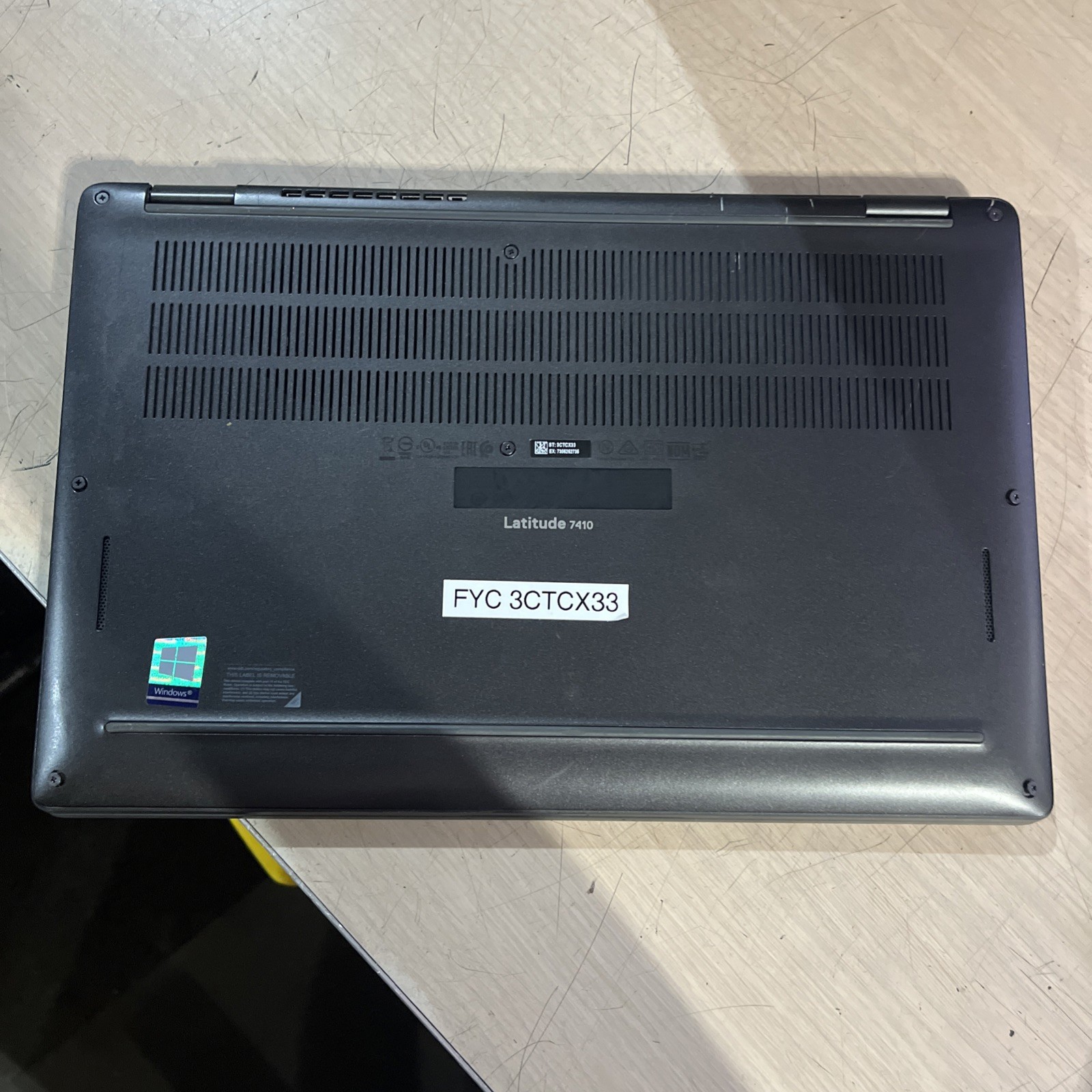 DELL LATITUDE 7410 INTEL CORE I5-10310U 1.70GHZ 16GB RAM NO HD ~