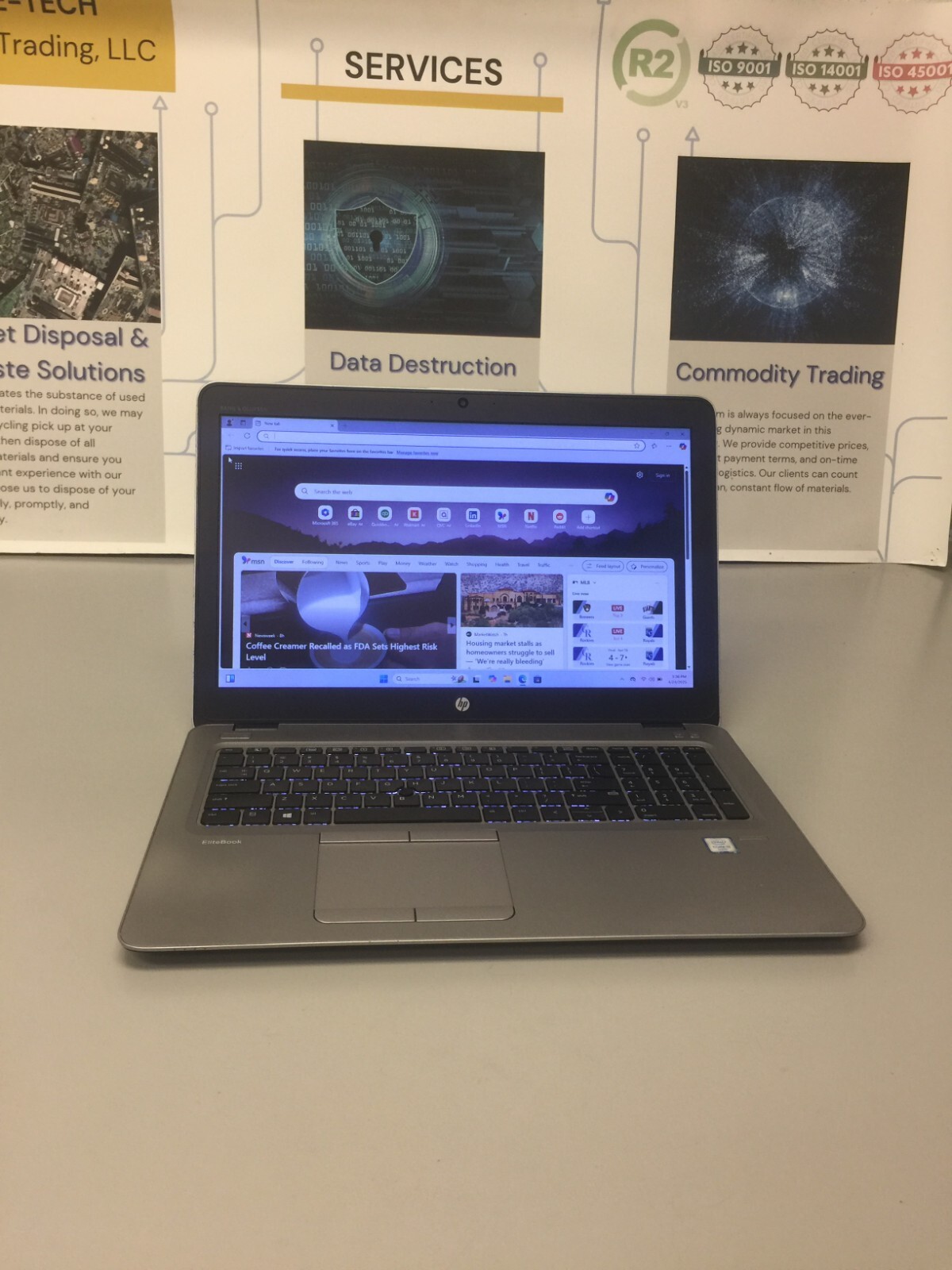 HP EliteBook 850 G3 15.6″ (256GB Core i5 6th gen 2.30GHz 16GB RAM WIN 11 PRO
