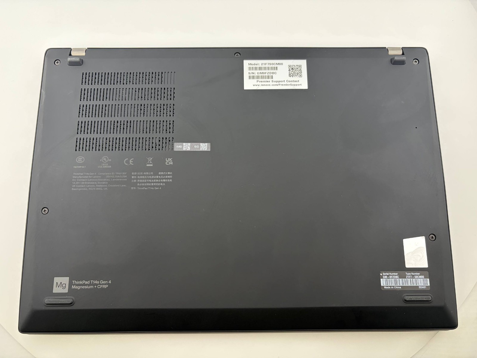 Lenovo ThinkPad T14s Gen 4 Core i7-1365U@1.8GHz 32GB RAM 512GB NVMe Win 11 Pro