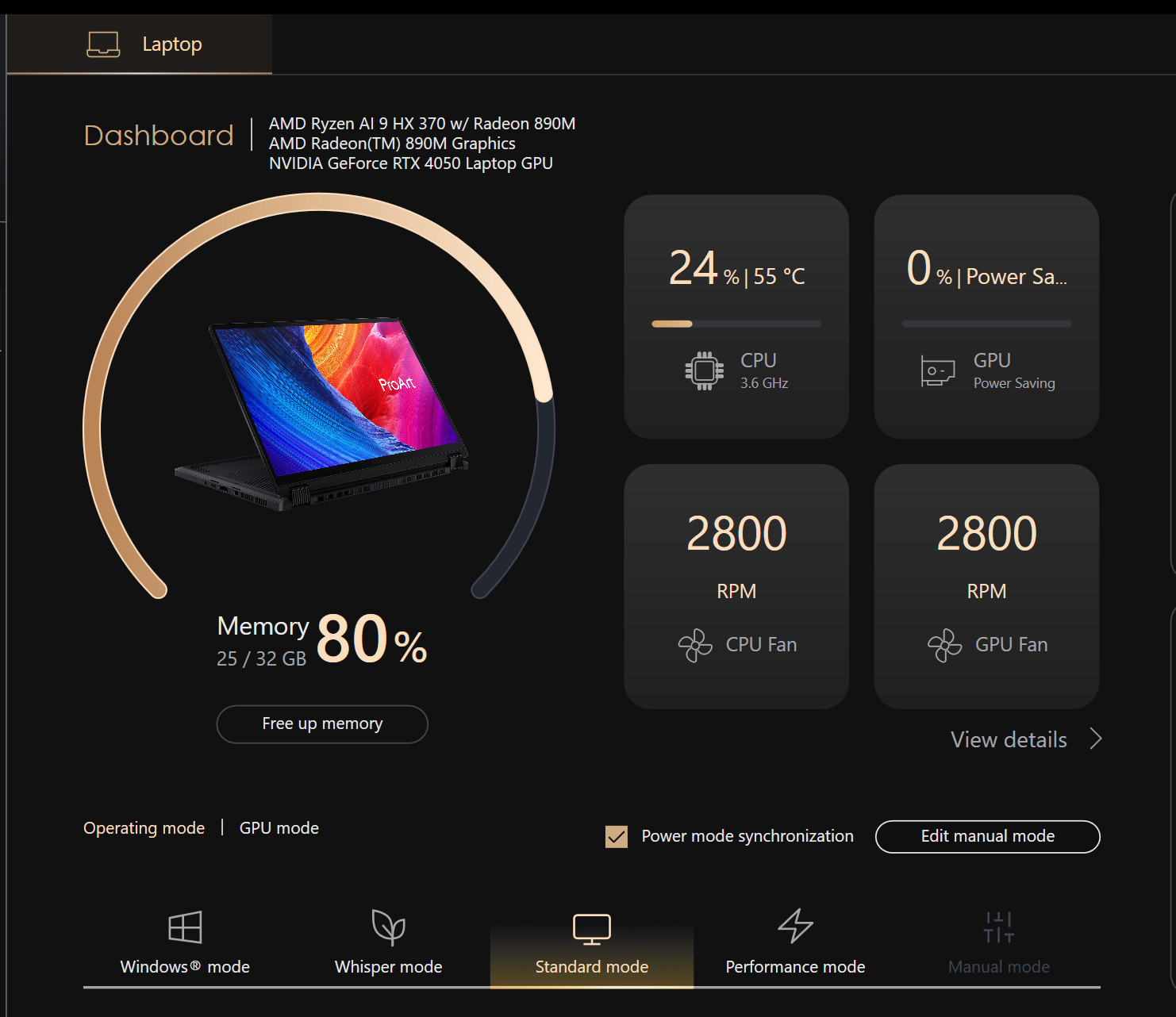 ASUS ProArt PX13 13″ 3K OLED Touch Ryzen AI 9 HX 370 32GB 1TB RTX 4050 Stylus