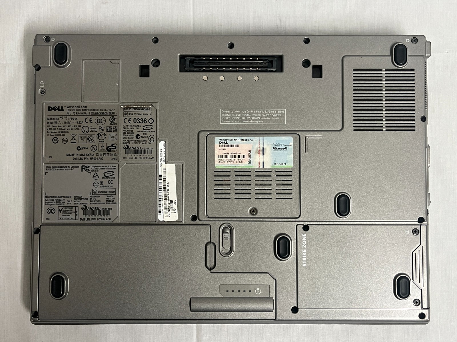 Dell Latitude D830 Intel Core 2 Duo 2.4GHz, 2GB RAM, 80GB HDD ~ PNW