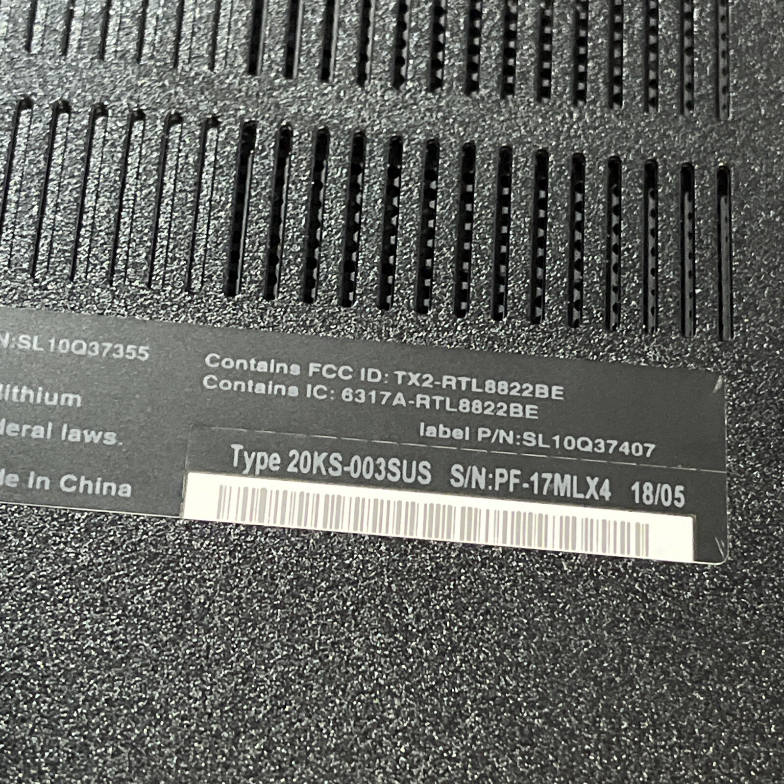 THINKPAD LENOVO E580 INTEL CORE I5 8TH GEN 8GB RAM NO HD
