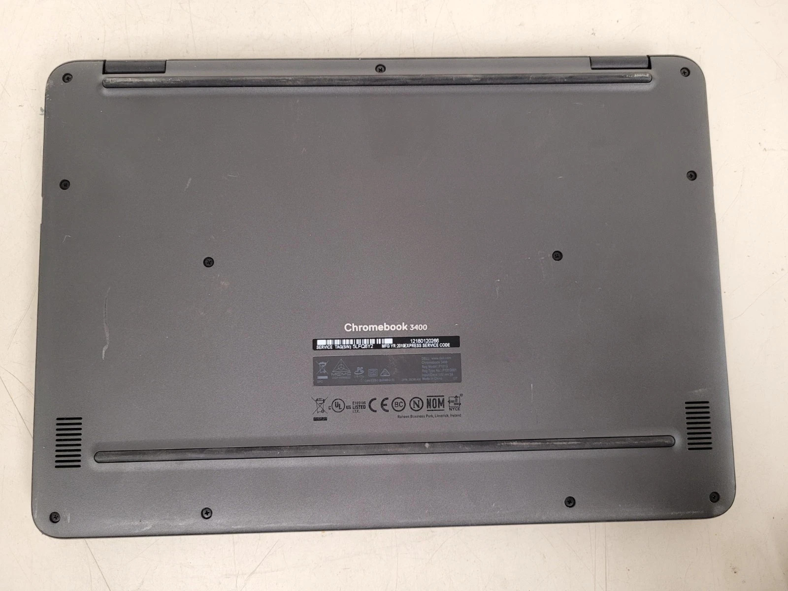 Dell Chromebook 3400 14″ N4000 4GB Ram 32GB eMMc **Good Screen ONLY**