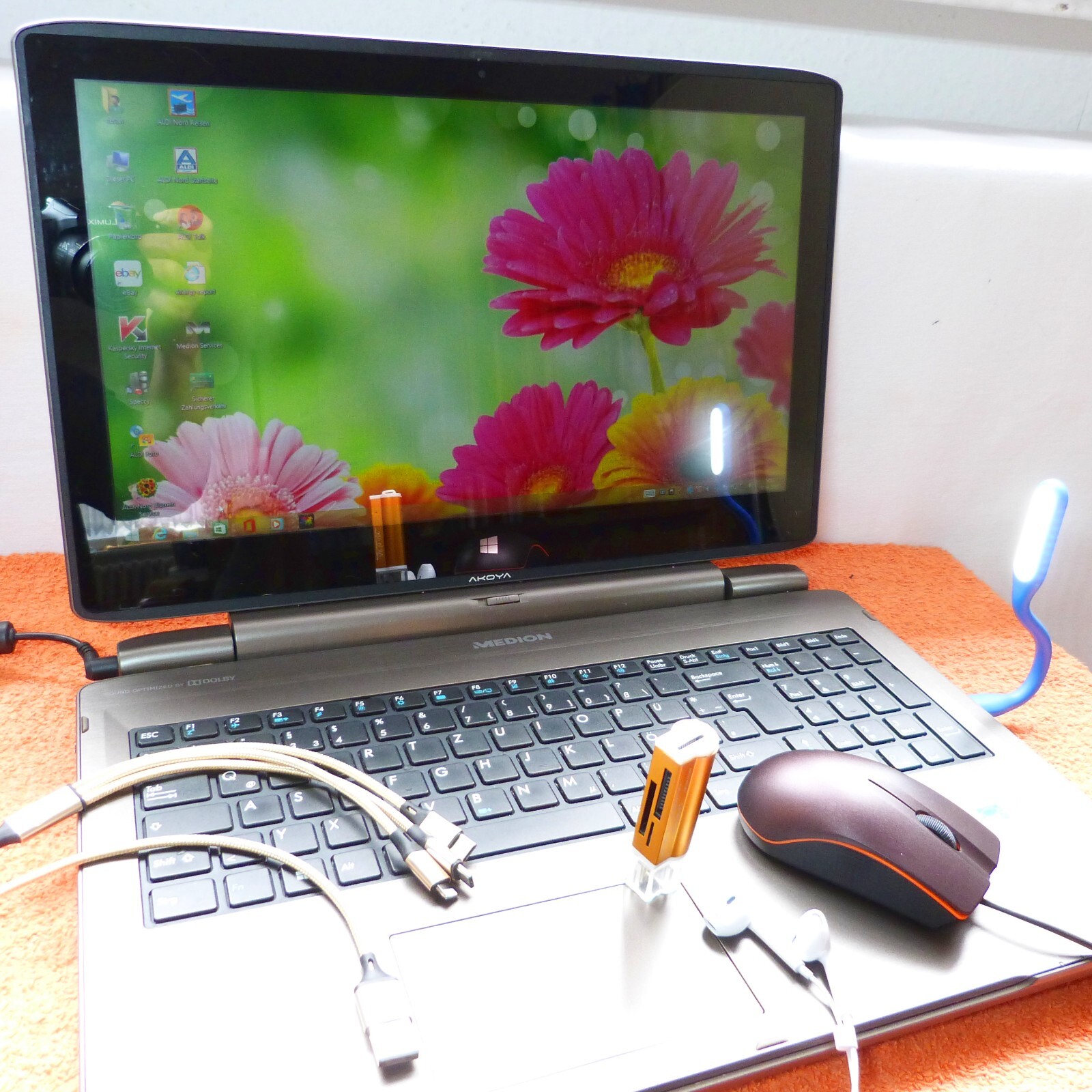 Medion S6214T Convertible Huge 2in1 Format 15″ TOUCH FULLHD QUAD CORE