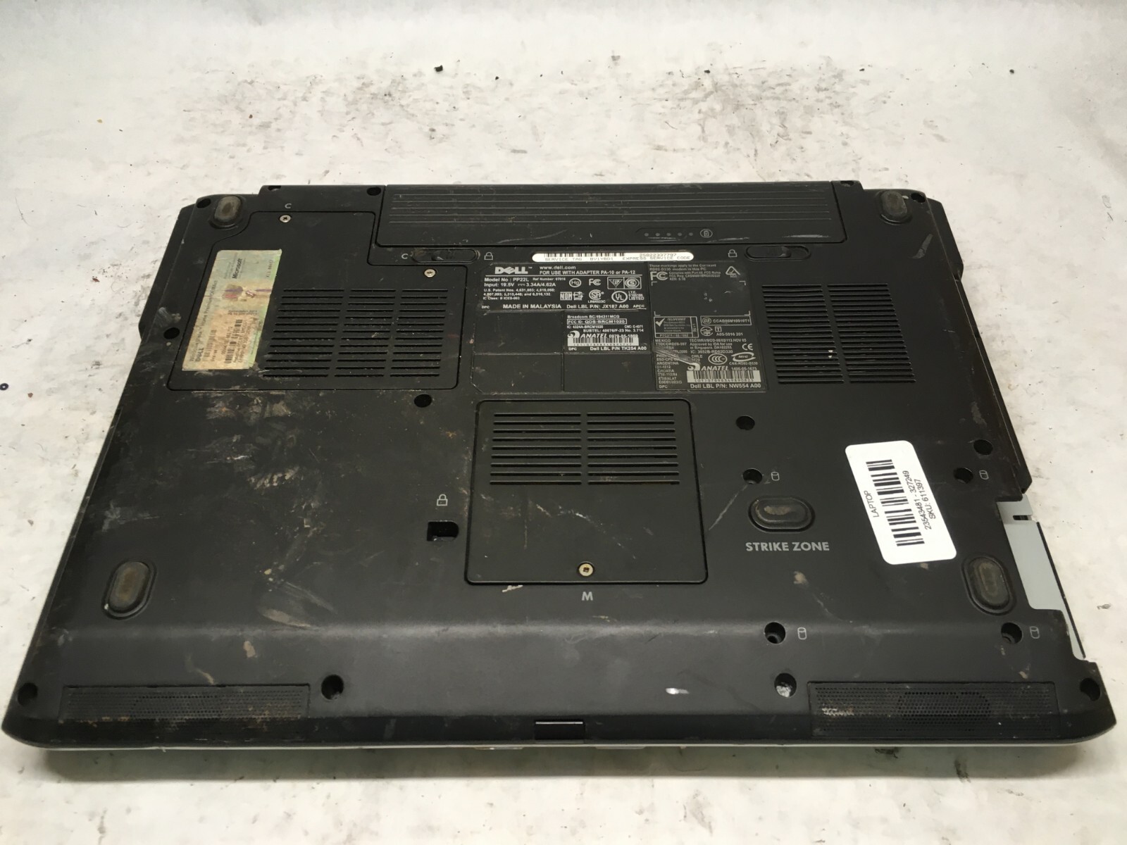 Dell Inspiron 1520 15″ (AS IS) Intel Core 2 Duo – JZ