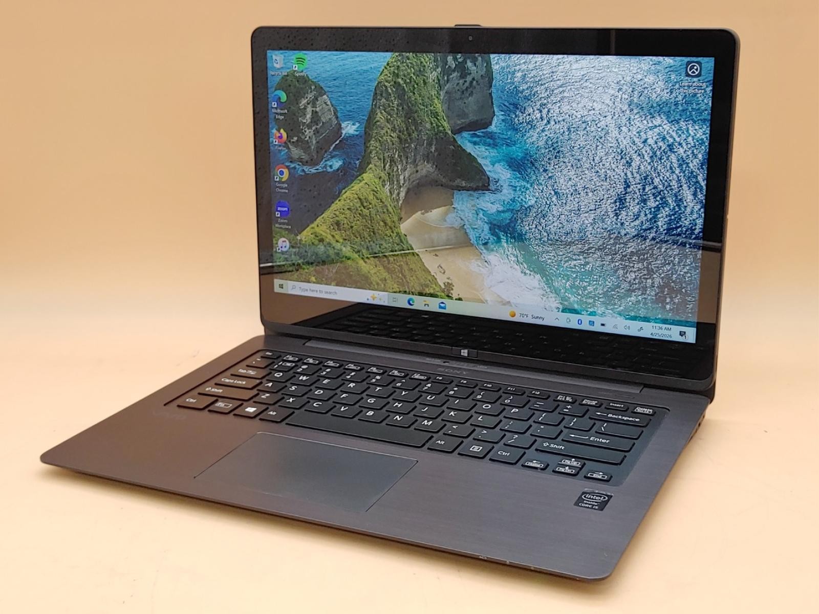 Sony VAIO Flip 14 SVF14N13CXB Intel i5-4200U 8GB 500GB SSD Win10Home **READ**