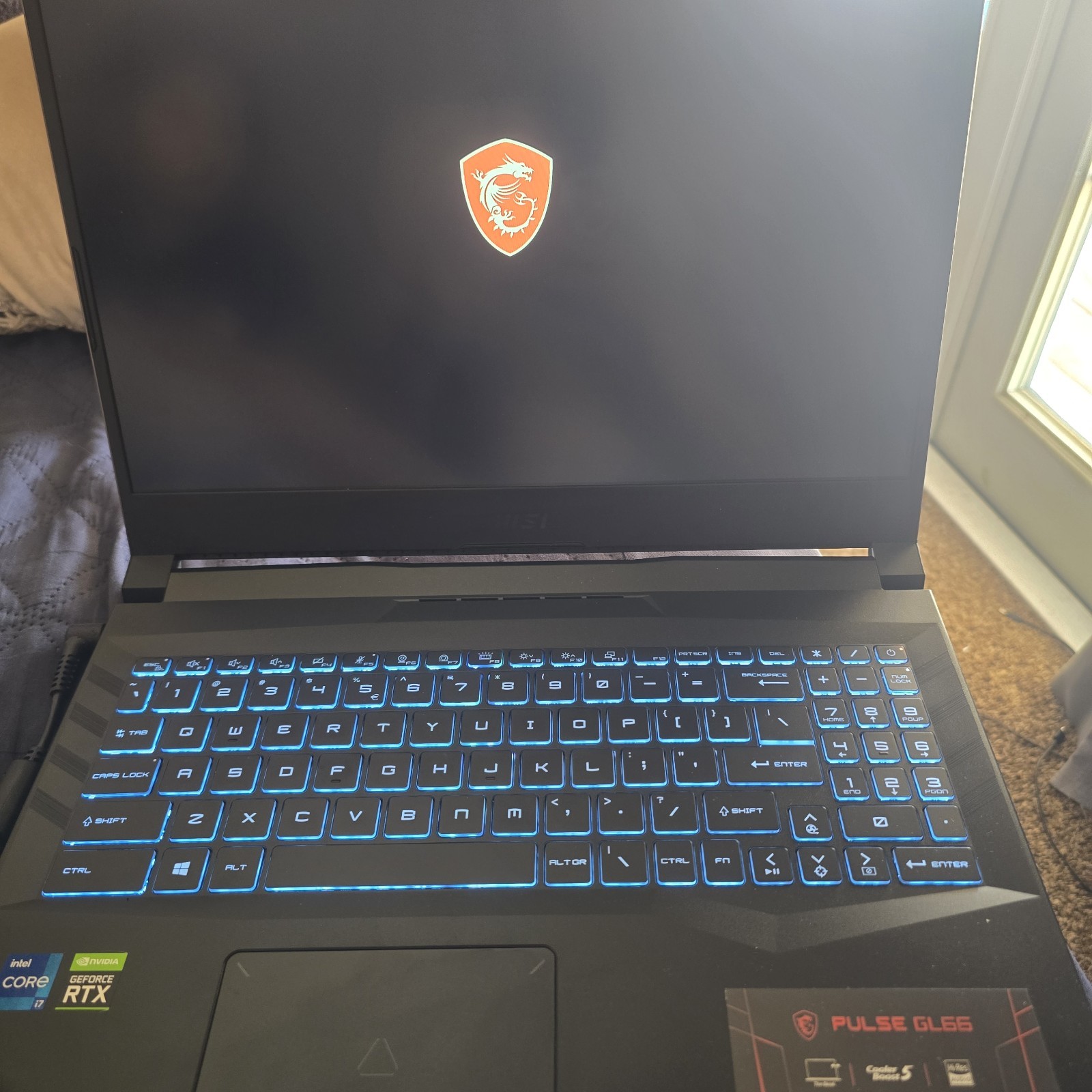 MSI Pulse GL66 Gaming Laptop Intelcore I7 Ram 16 GB RAM 1 TB SSD Window 11 Home