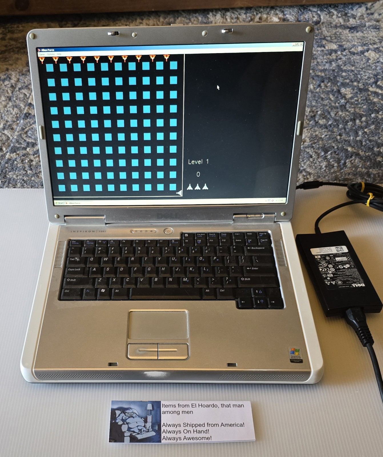 Dell Inspiron 1501 15.4″ AMD Turion 64 2.0GHz 2GB RAM 80GB HDD Radeon XP Works!