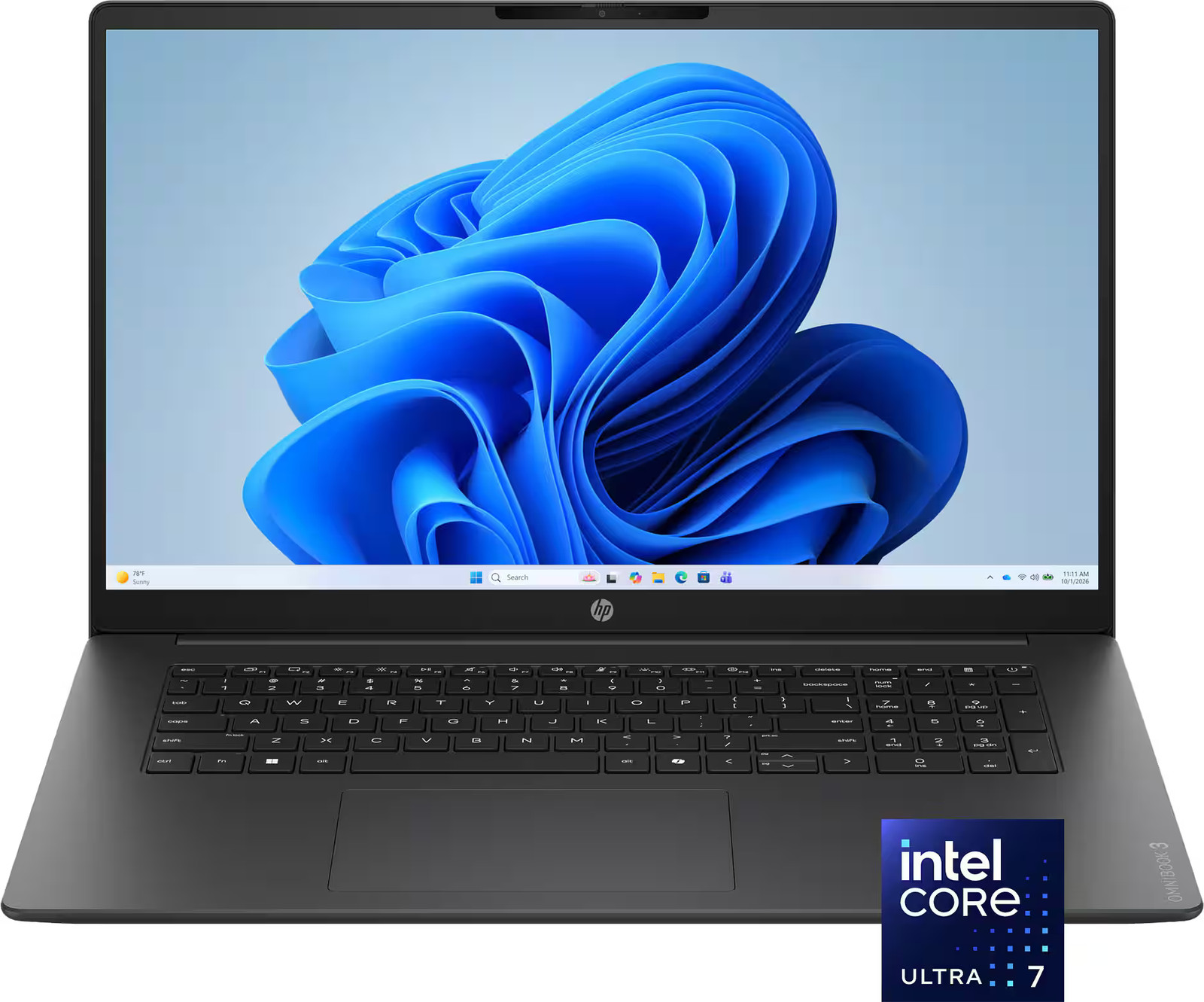 HP – OmniBook 3 17.3″ Full HD Laptop – Intel Core Ultra 7 (2025) – 16GB Memor…