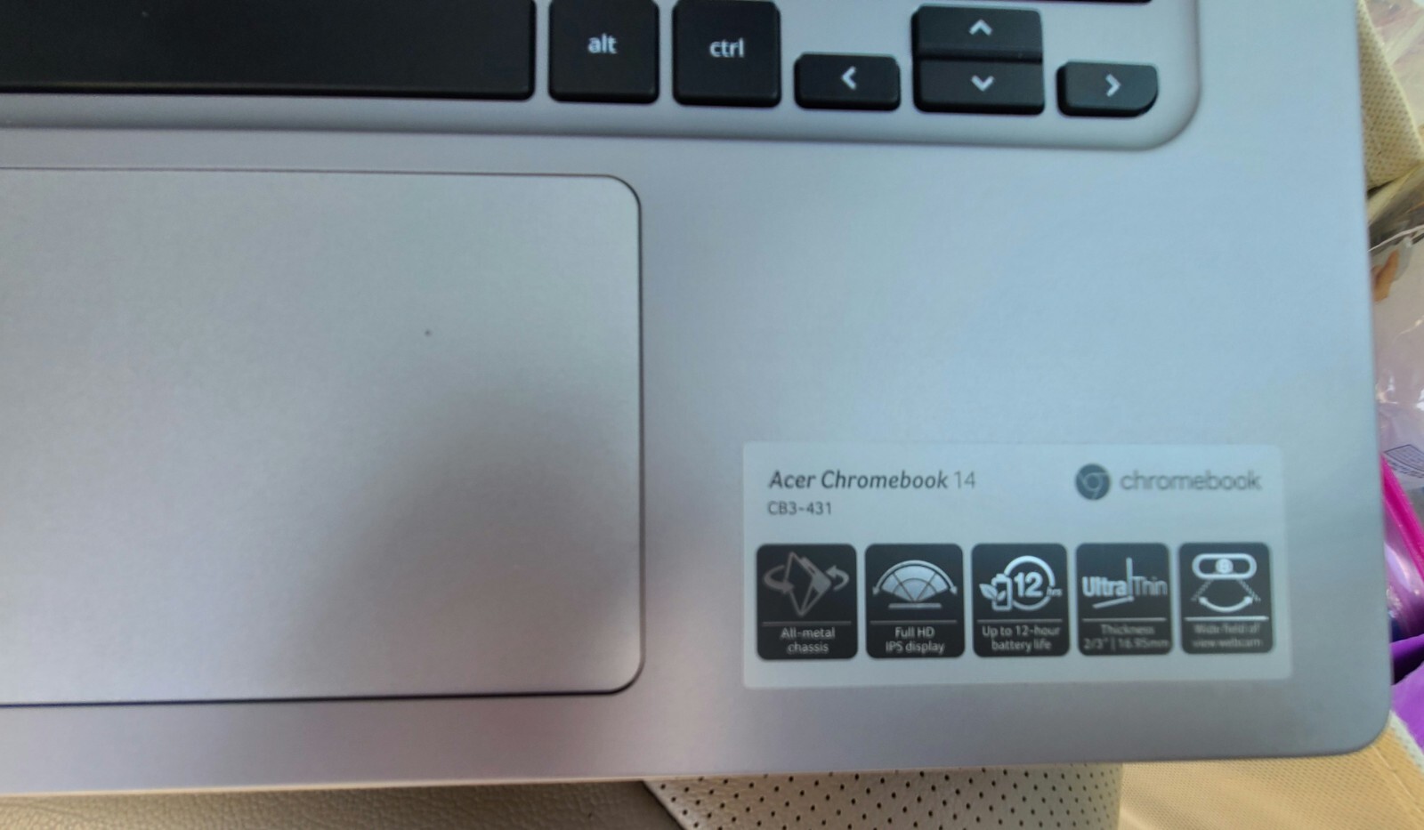 Acer Chromebook 14 CB3-431-C3W8 (Free shipping)