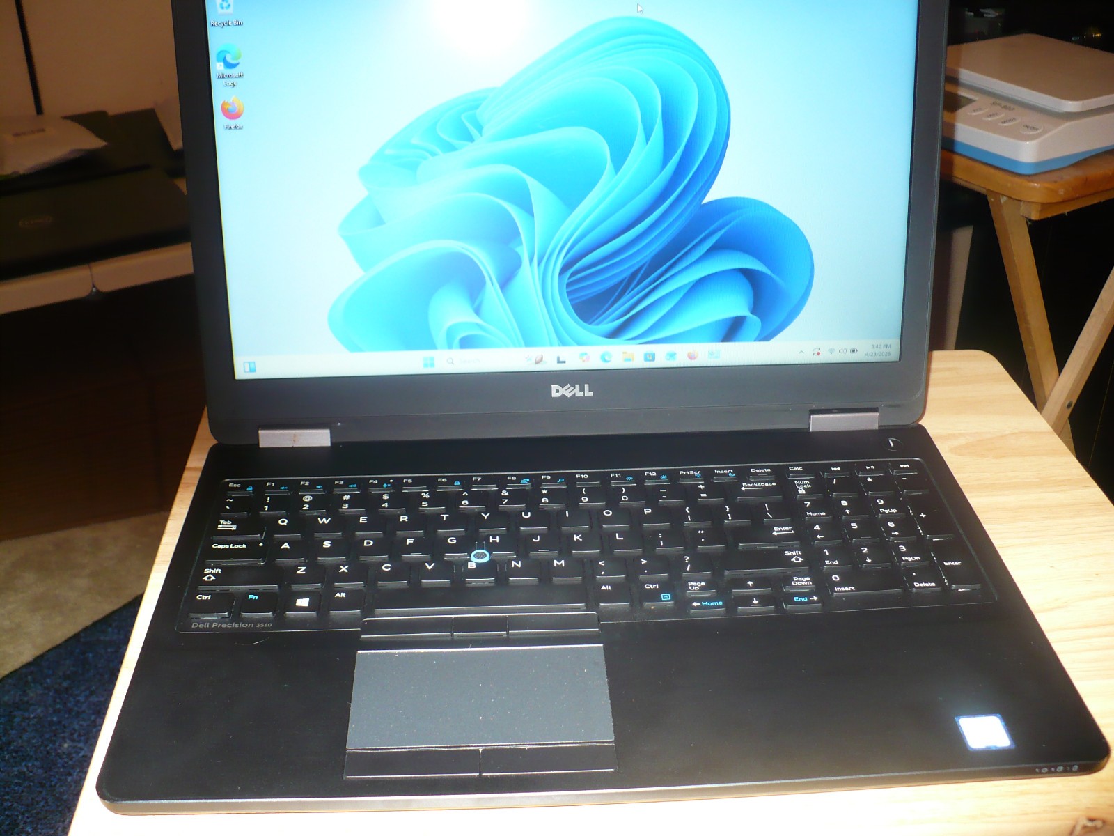Dell Precision 3510 Intel i5-6440HQ 2.6GHz 16GB RAM 240 MVME HD Win 11 Pro
