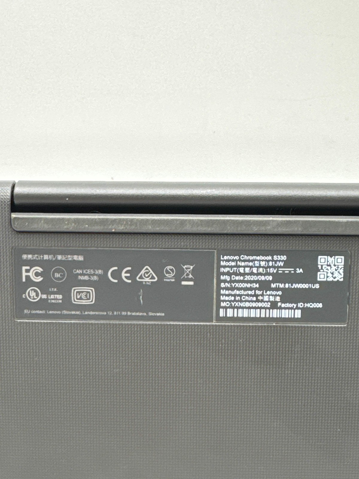 Lenovo Chromebook S330 14″ Laptop MediaTek MT8173 4GB RAM 32GB eMMC
