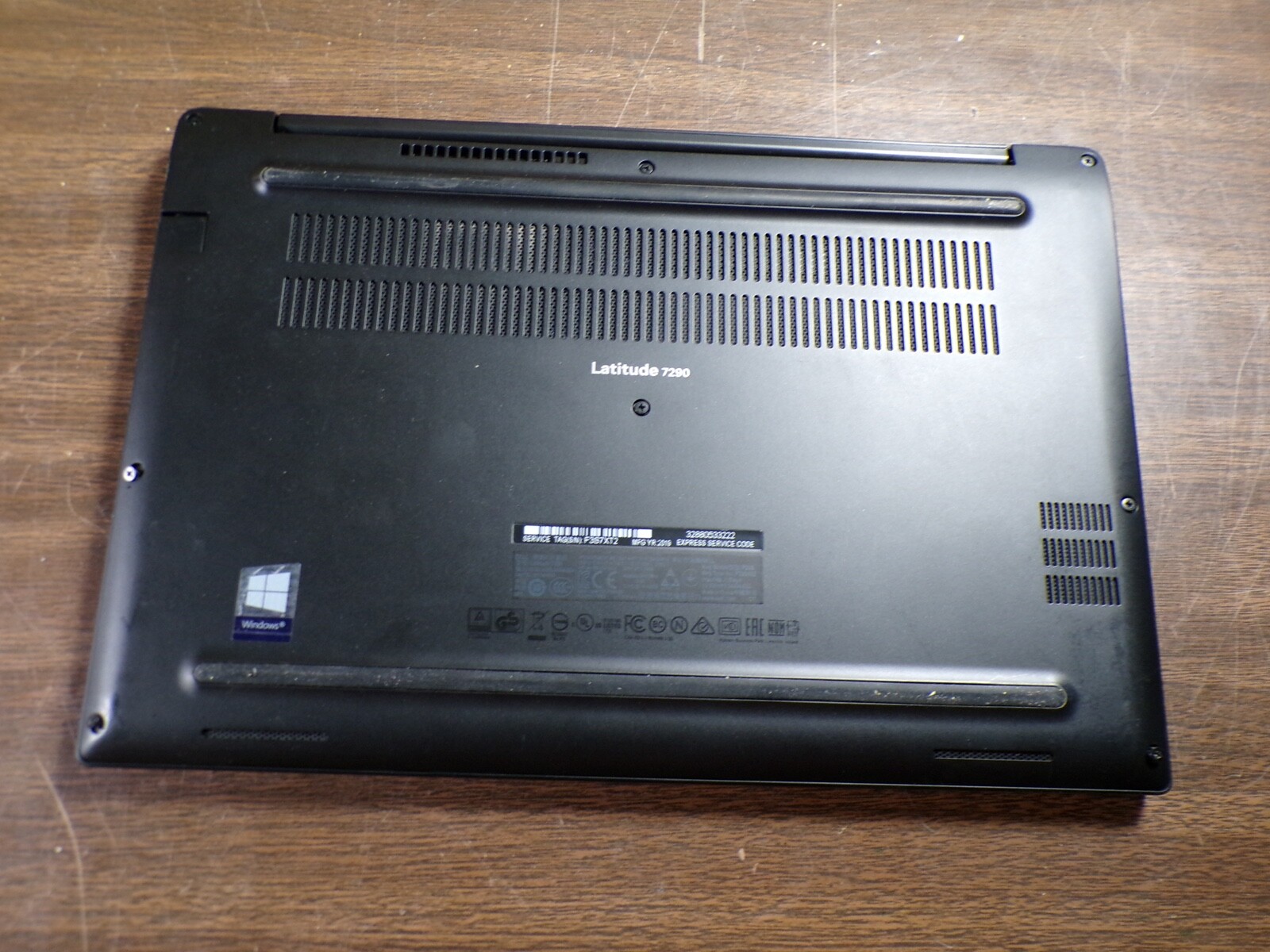 DELL LATITUDE 7290 INTEL CORE I5-8350U 1.70GHZ 16GB RAM **BIOS L0CKED **NO HD/