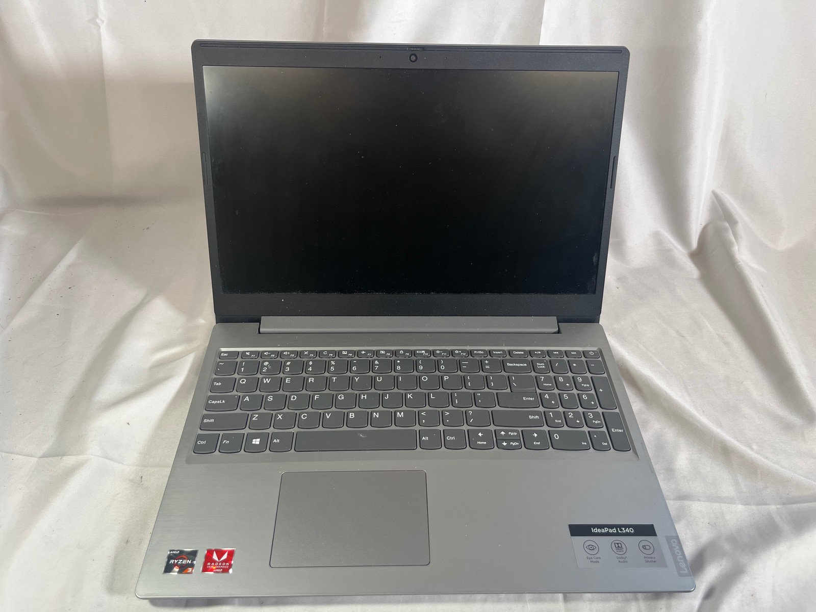 Lenovo IdeaPad L340-15API AMD Ryzen 3 None No Drive 15.6″ FOR PARTS/REPAIR
