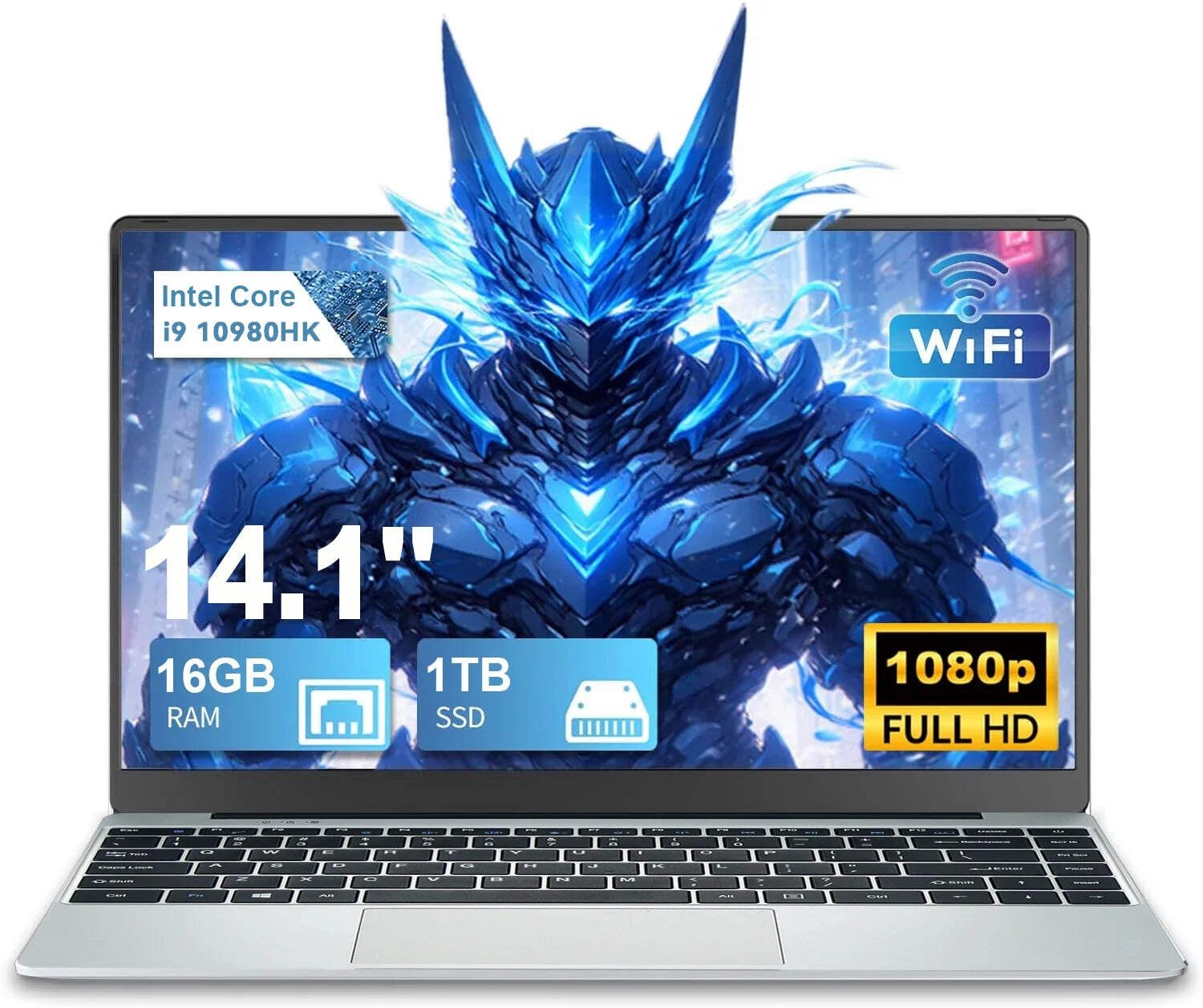 Shimang i9 Windows 11 Pro Gaming Laptop 16GB RAM 256GB 512GB SSD Foldable