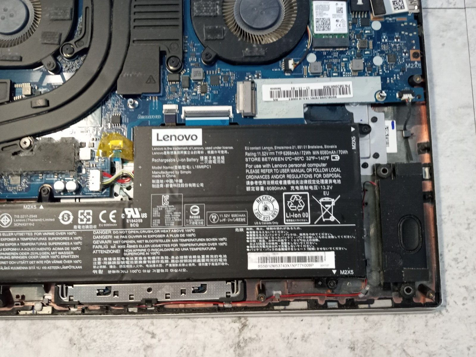 Lenovo Yoga 720-15IKB 15.6″ Laptop Intel Core i7 PARTS OR REPAIR -FM