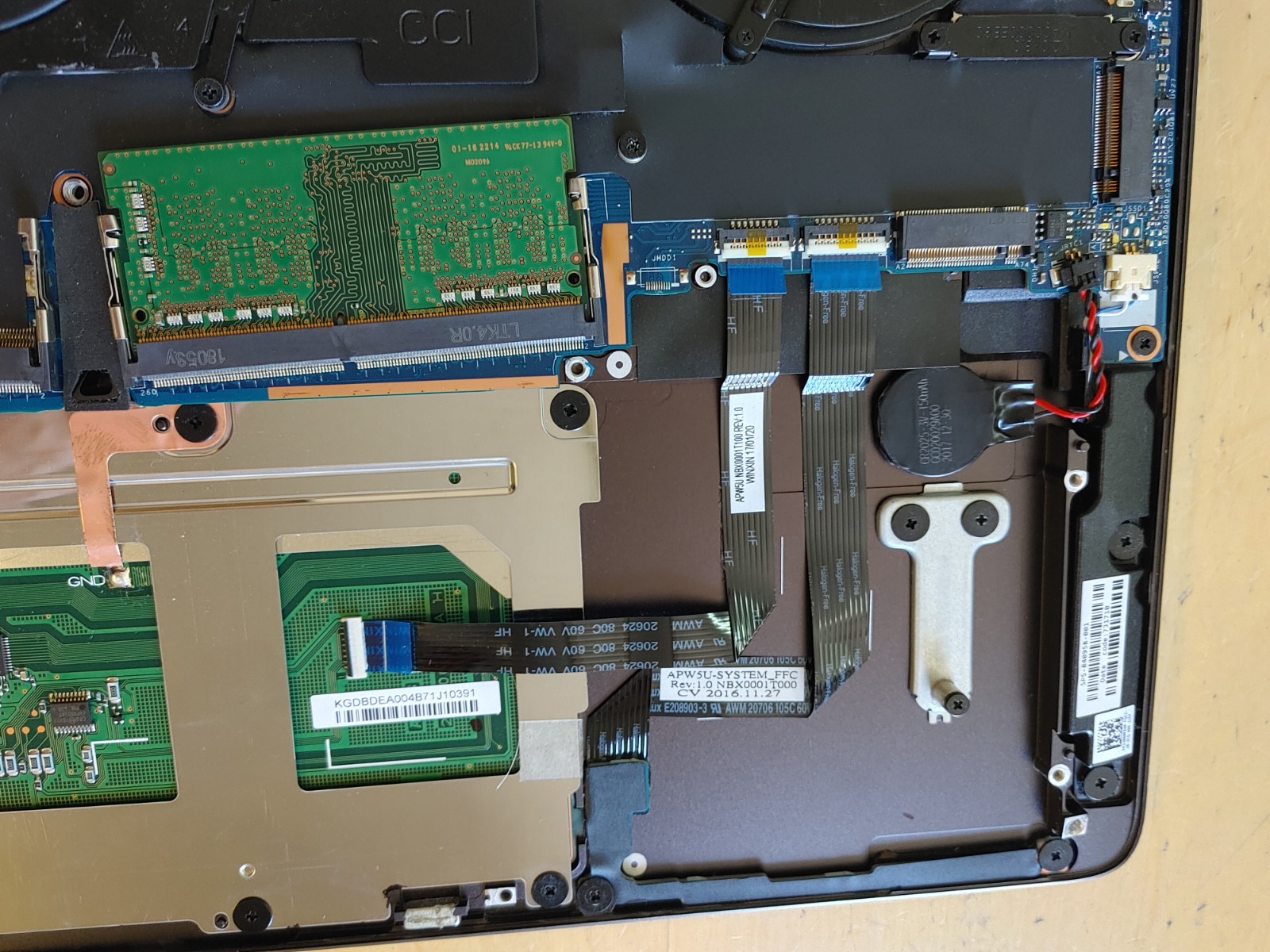HP ZBook Studio G3 Xeon E-1505M v5 @2.80GHz,8GB RAM, NO SSD FOR PARTS/Repair