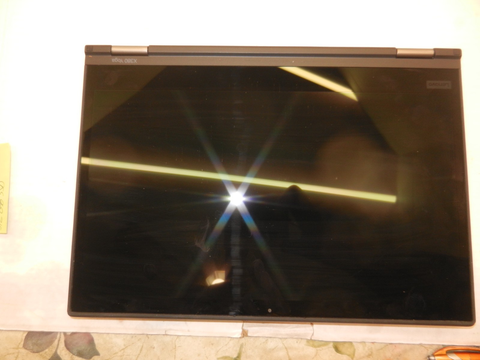 LENOVO THINKPAD X380 YOGA 13.3″ CORE i7-8650U@1.8GHZ 8GB RAM 512GB SSD WIN 10 C