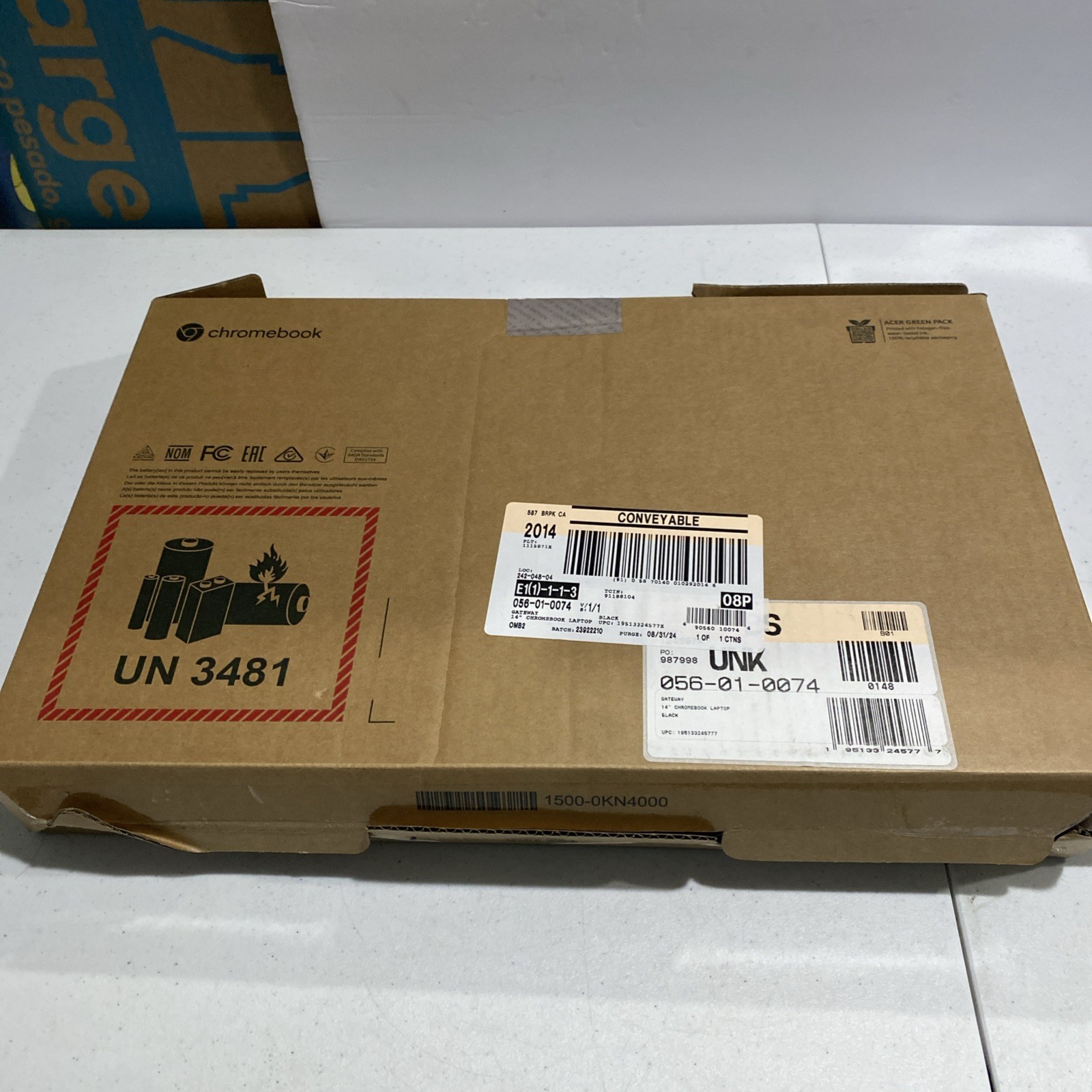Acer Gateway Chromebook 314 CBO314-1H-C4CU 14″