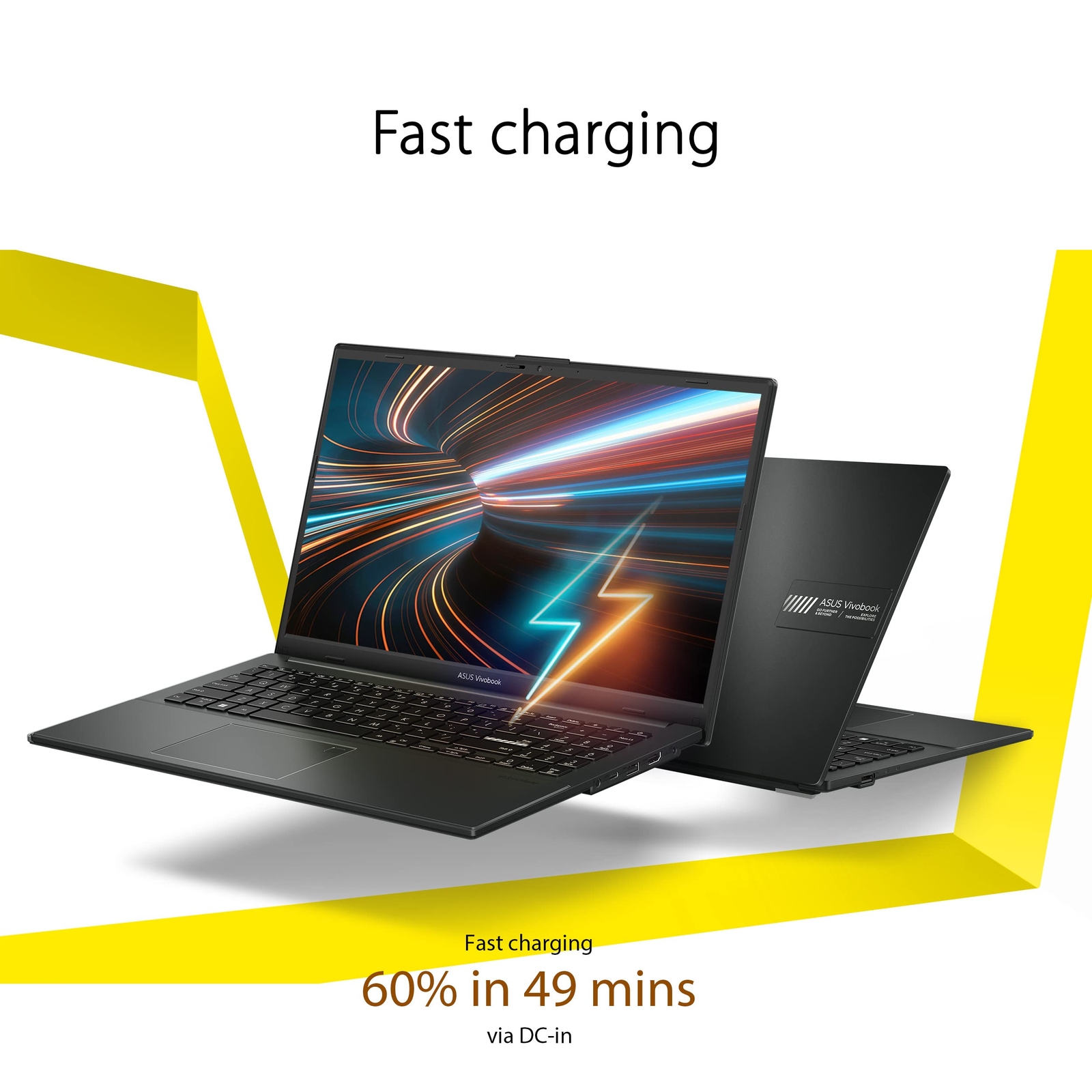 ASUS Vivobook Go 15.6” Laptop Ryzen 3 7320U 8GB 128GB Win11 H Blk E1504FA-AS33