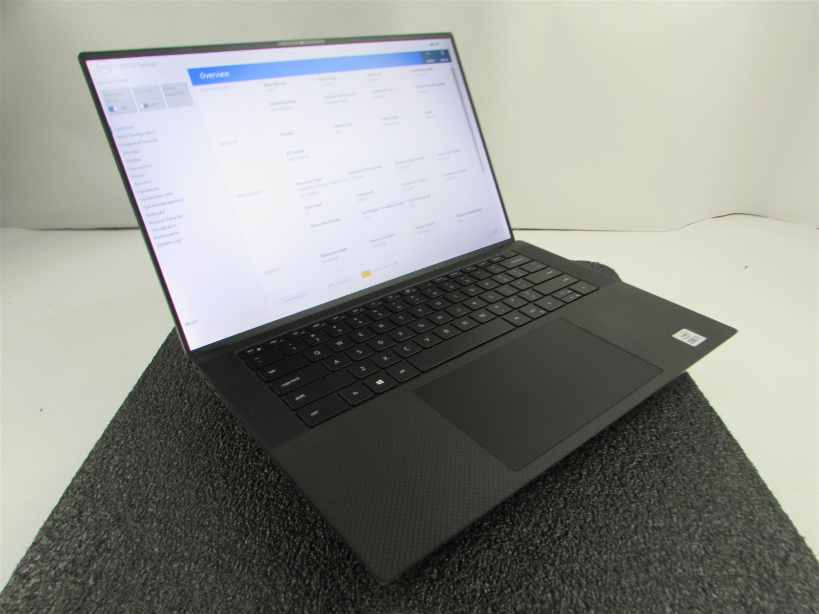 DELL PRECISION 5550 1920X1200 FHD CORE I7-10850H 512GB SSD 32GB RAM T1000 WIN 11