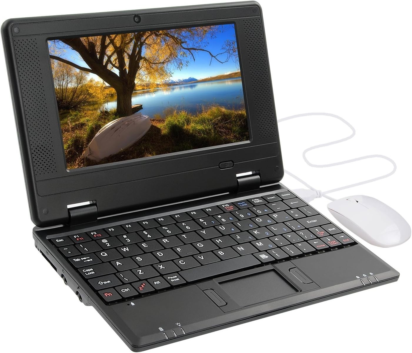 Lightweight 7″ Mini PC Netbook Android 12 WiFi**