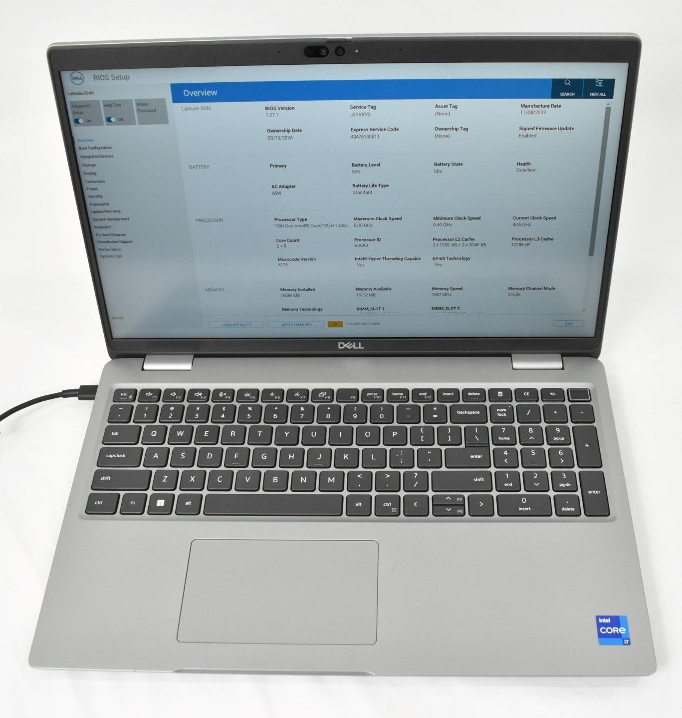 Dell Latitude 5540 Laptop i7-1355U 16GB 256GB SSD No OS 15.6″