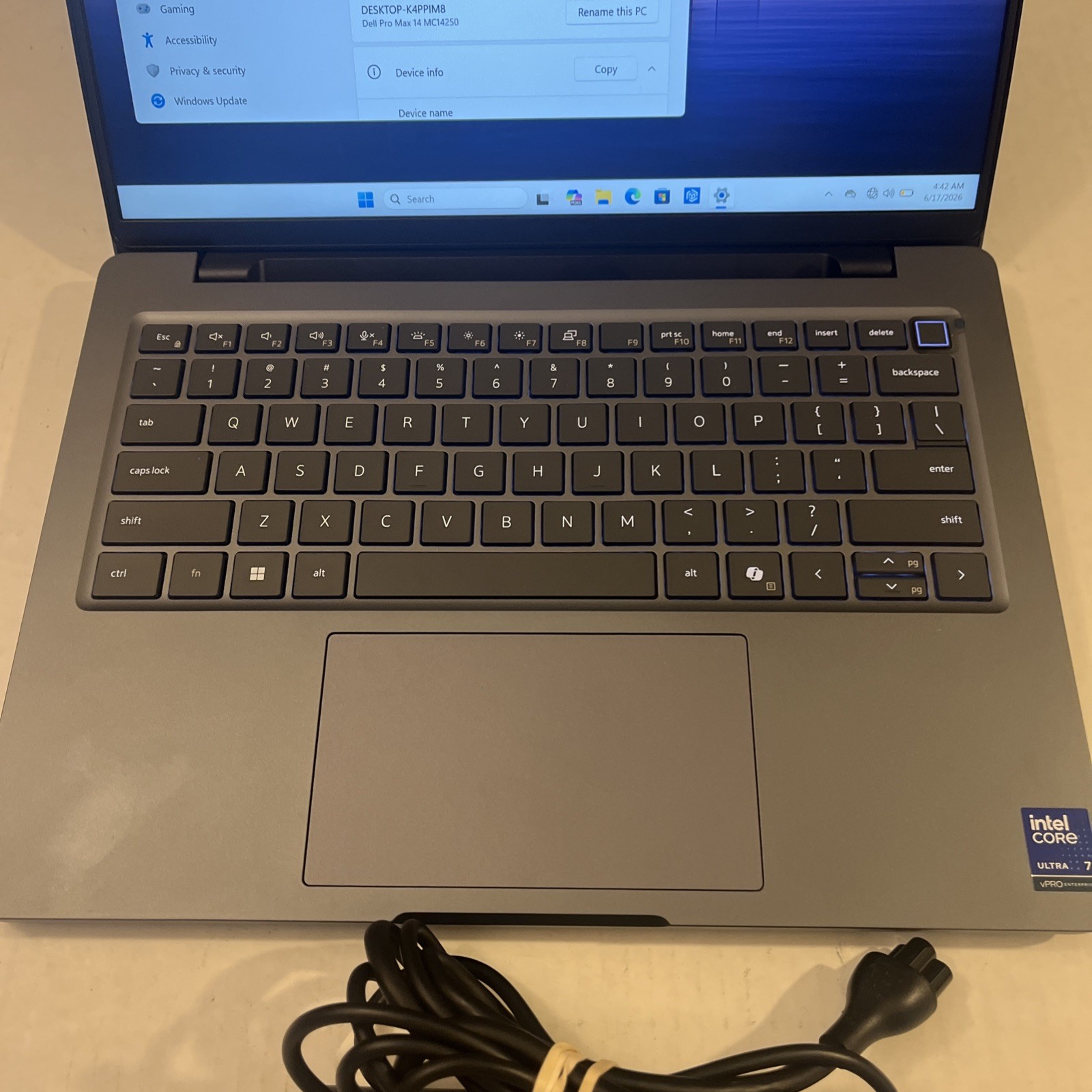 Dell Pro Max 14 MC14250 FHD+ 2.2 GHz Ultra 7 265H 32GB 1TB SSD RTX PRO 500