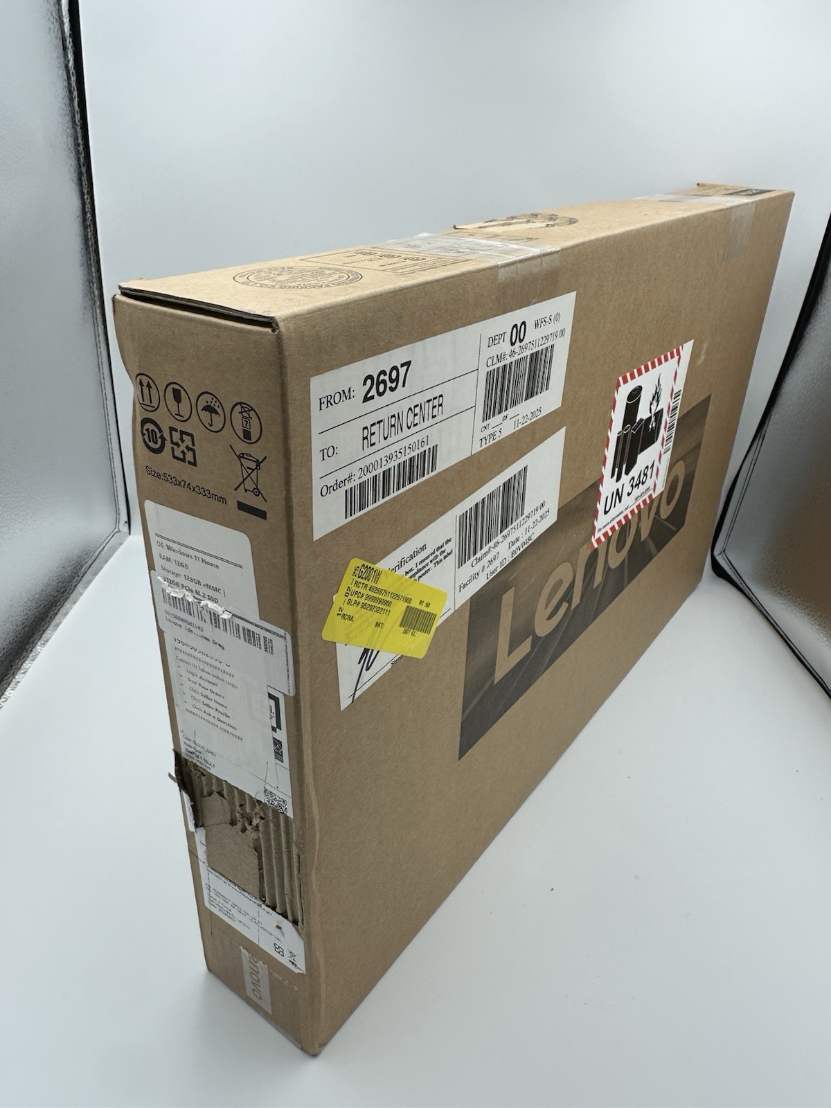 Lenovo IdeaPad 1 15IJL7 Laptop 15.6″ 128GB eMMc Windows 11 OS, New!