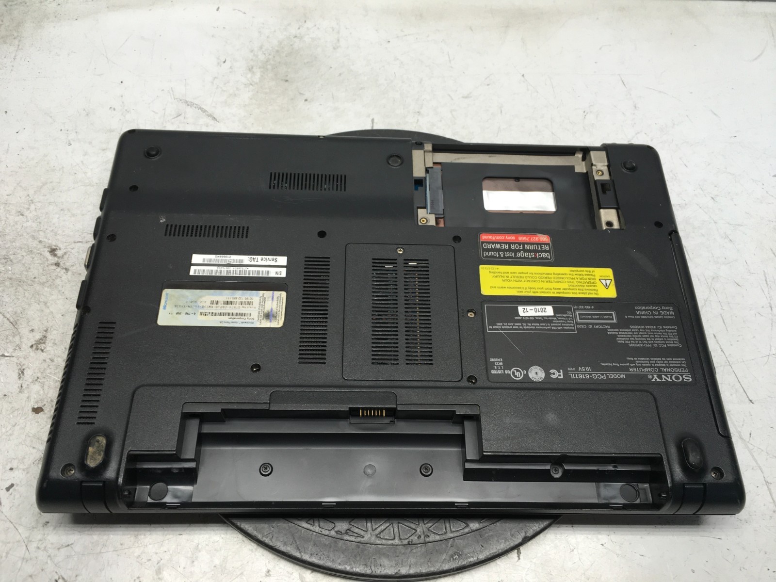 Sony Vaio VPCEE42FX AMD Athlon II Dual-Core P360 2.3GHz 2 GB NO HDD