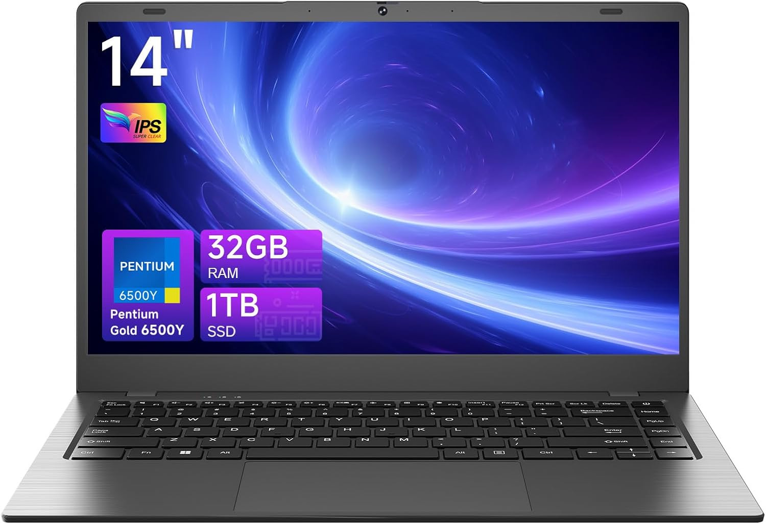 Laptop 32GB RAM 1TB SSD, Gold Pentium Processor (Up to 3.4Ghz), 14 Inch IPS FHD
