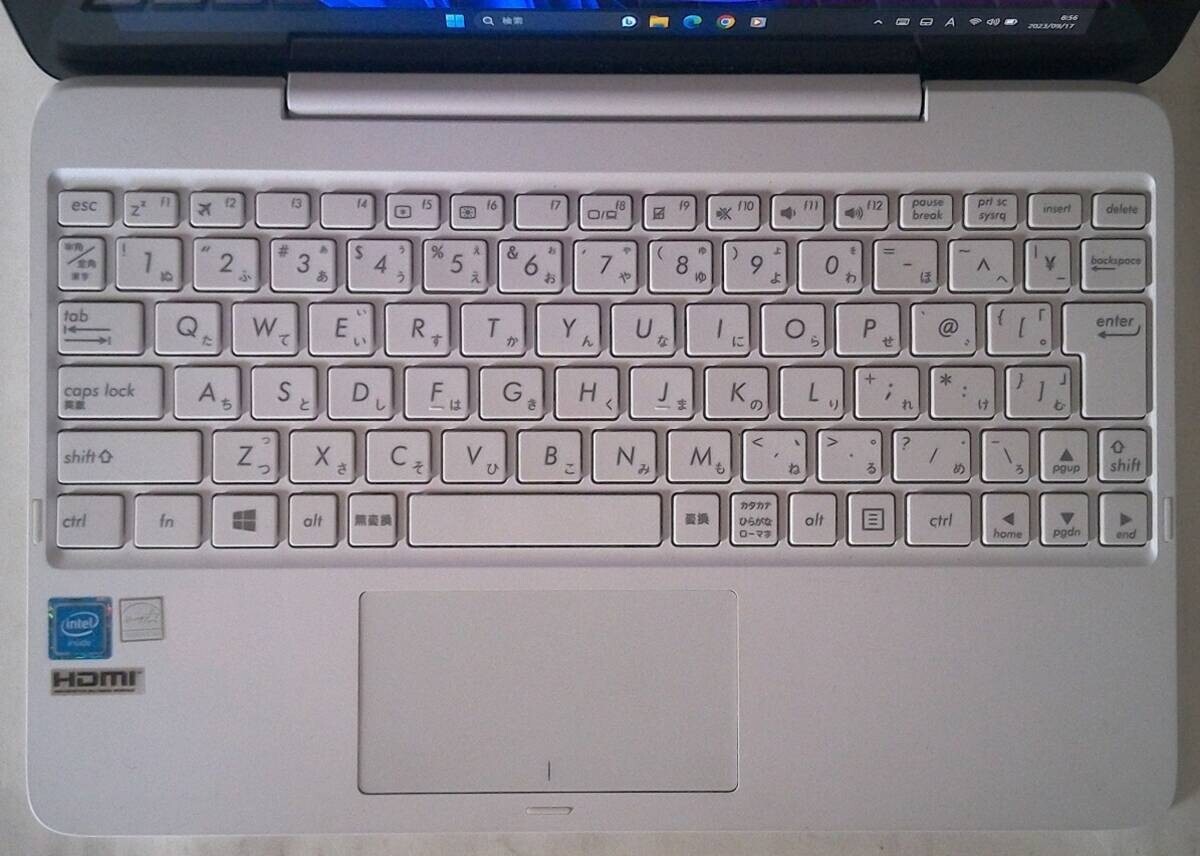 ASUS T100HA Transformer Book Notebook PC White Good
