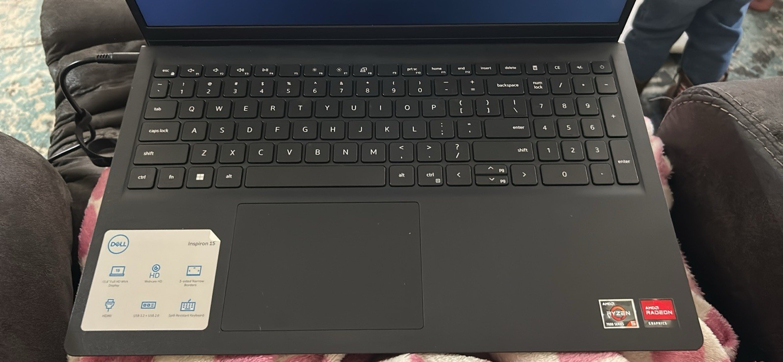 Dell Inspiron 15 3535 Laptop AMD Ryzen 7 7730U 16GB 512GB SSD 15.6″ FHD Touch